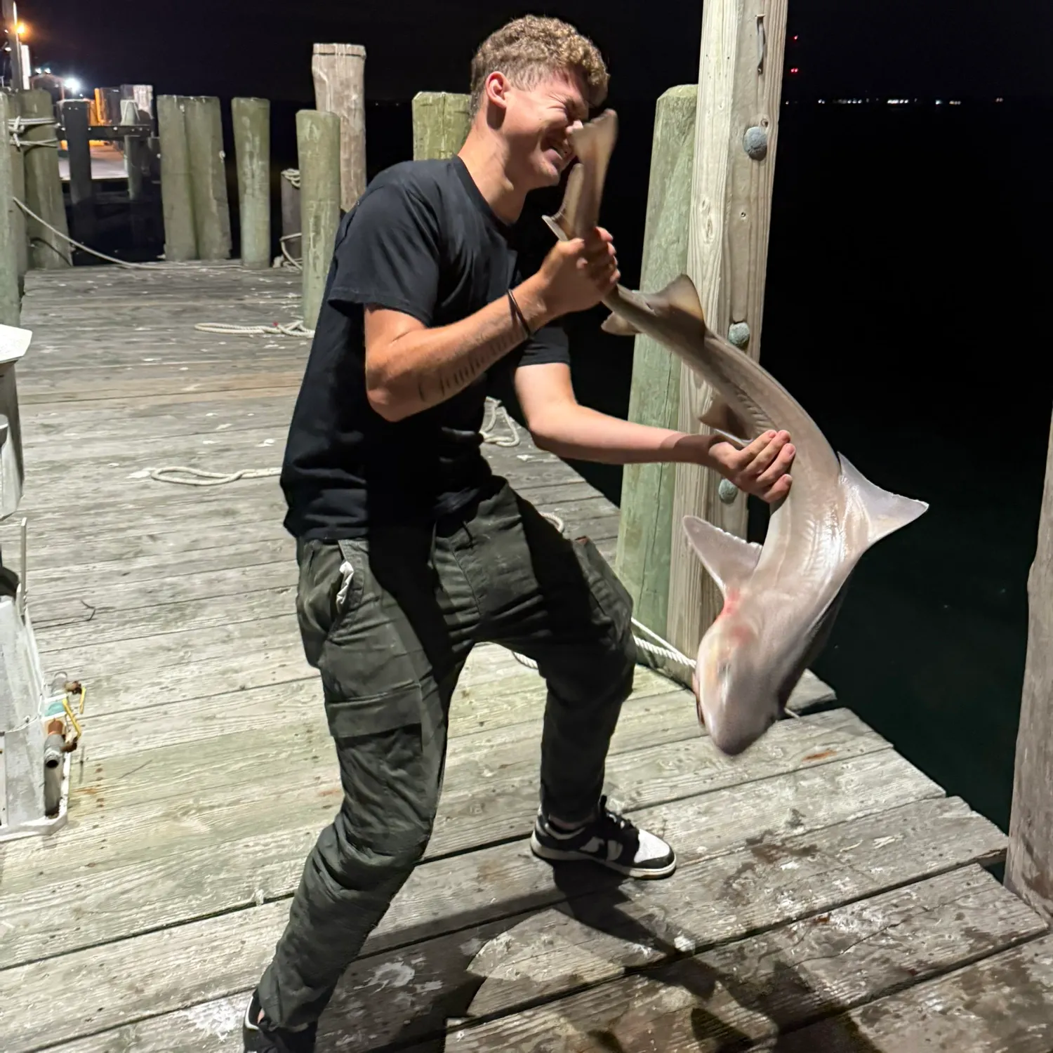Dusky smooth-hound caught on Fishbrain