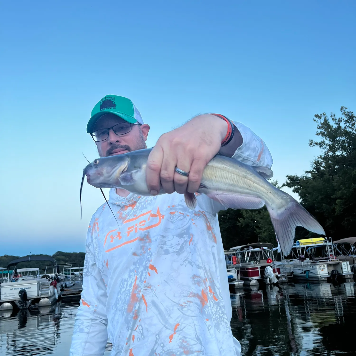 Channel catfish caught on Fishbrain