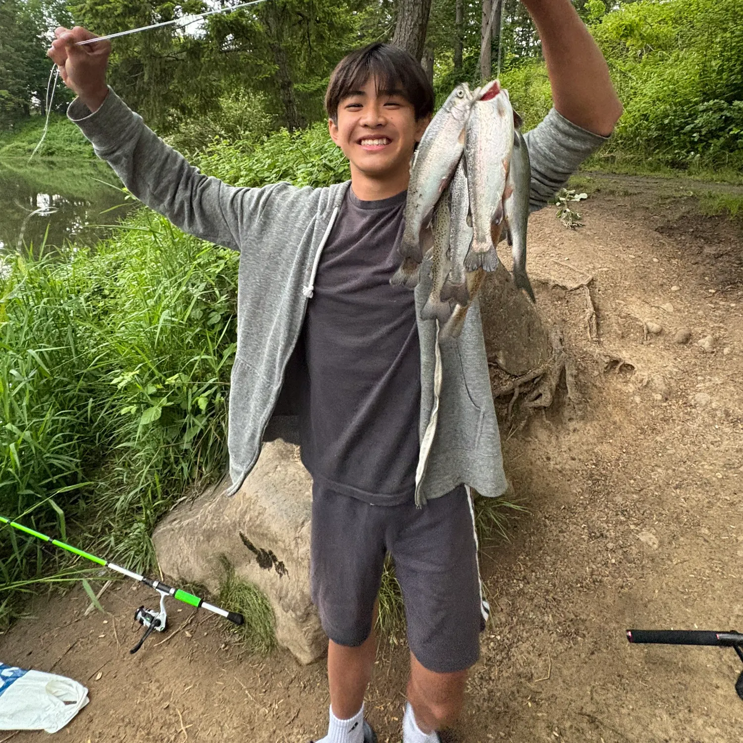 recently logged catches