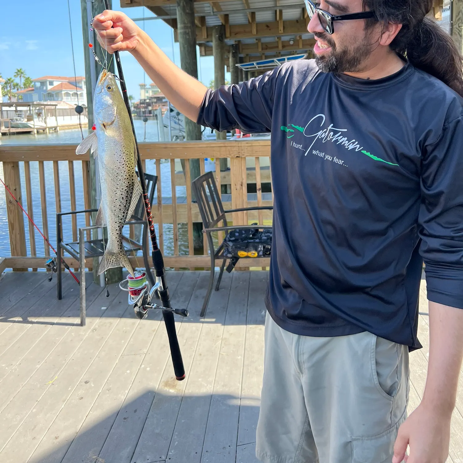 Spotted seatrout caught on Fishbrain