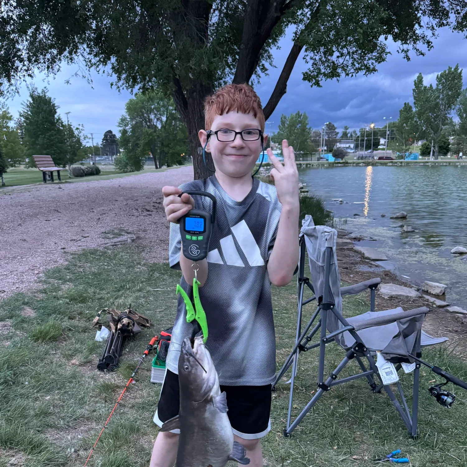 recently logged catches