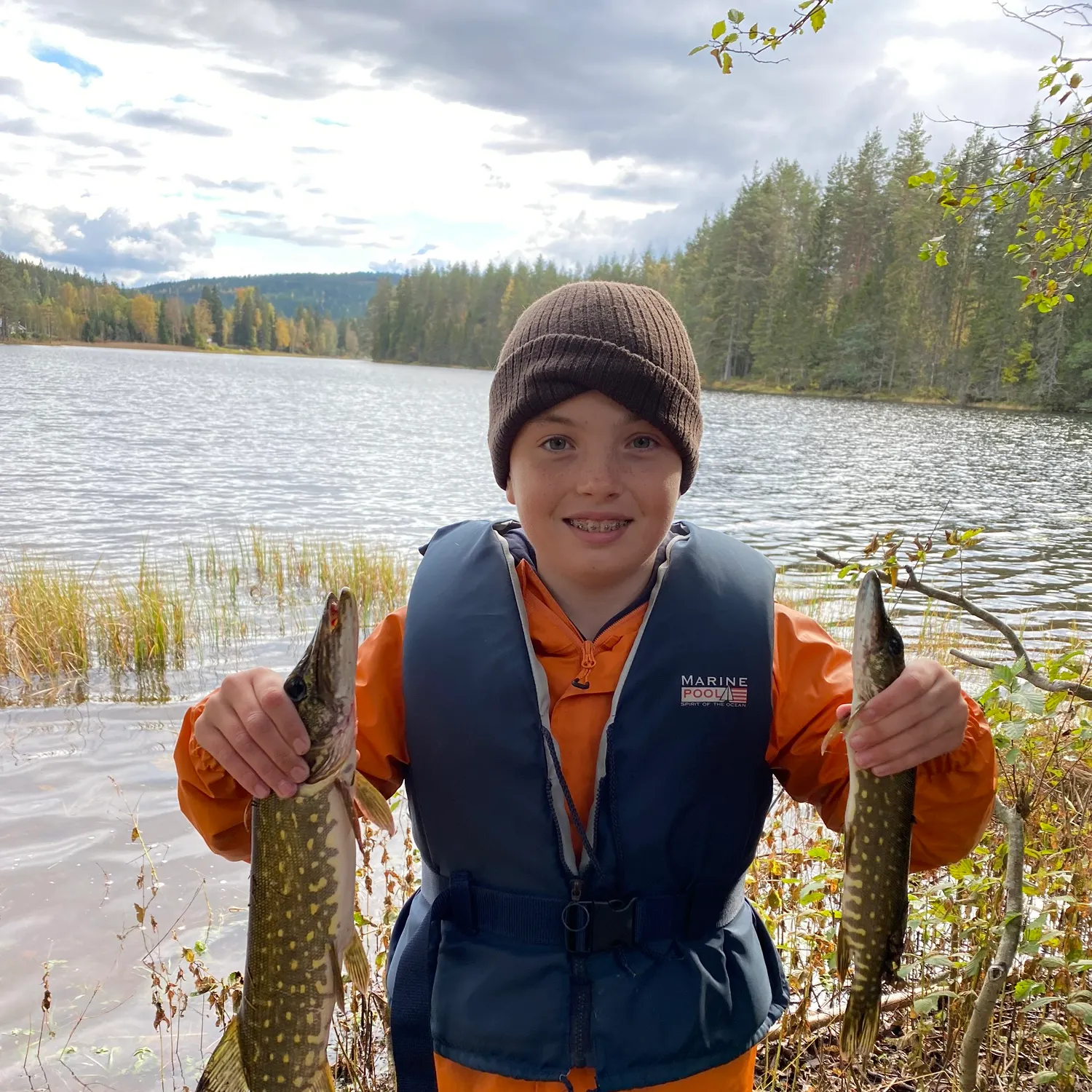 Northern pike caught on Fishbrain