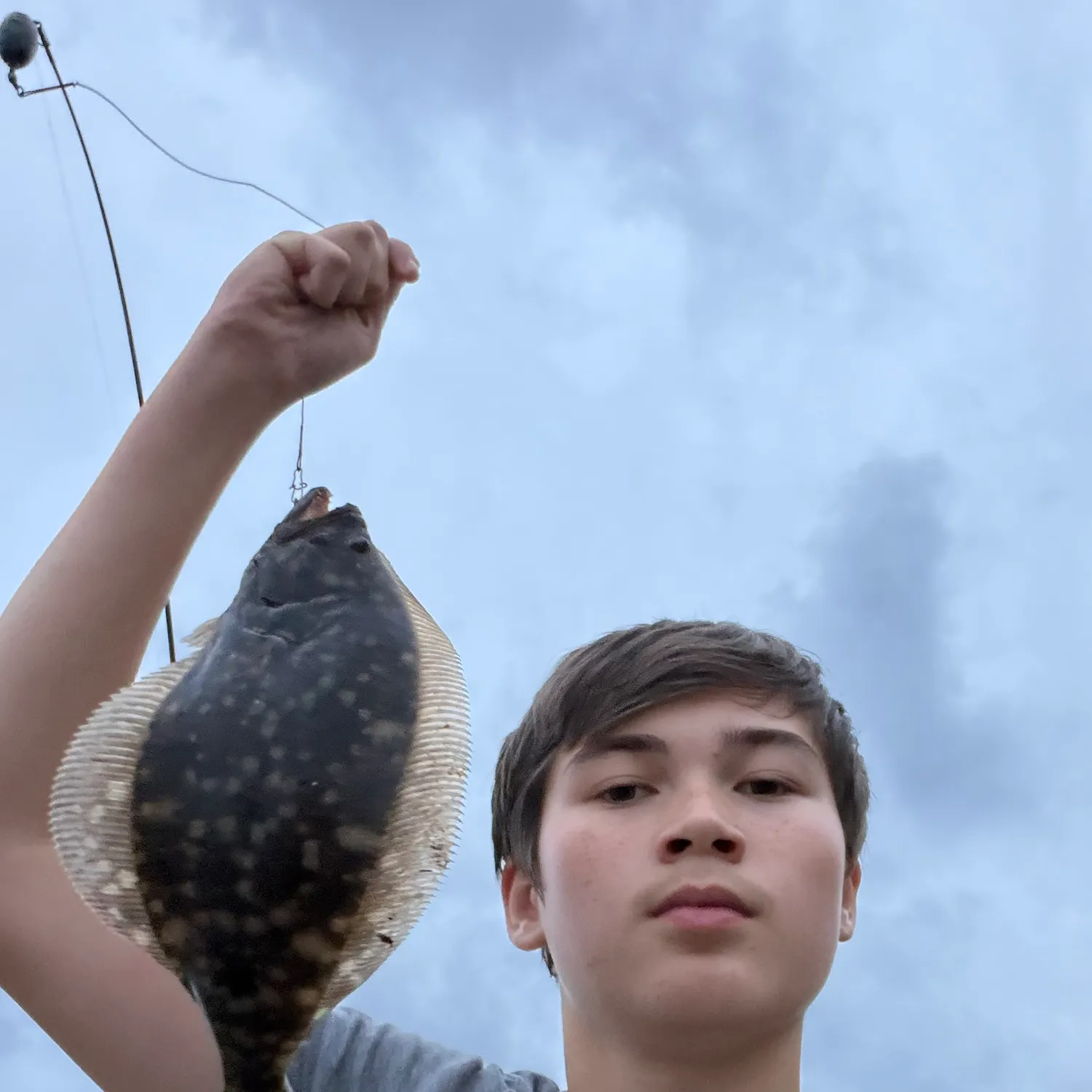 Summer flounder caught on Fishbrain