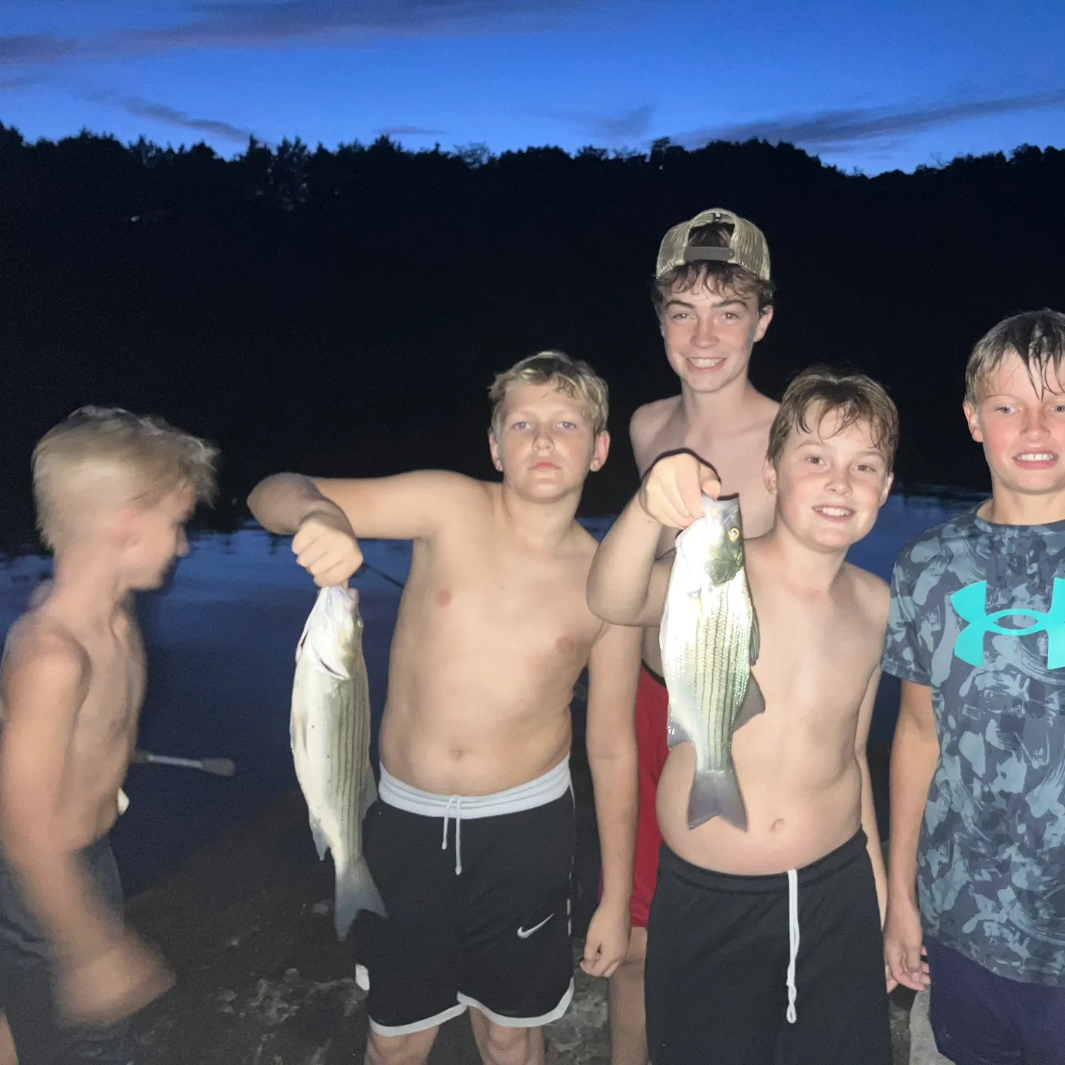 recently logged catches