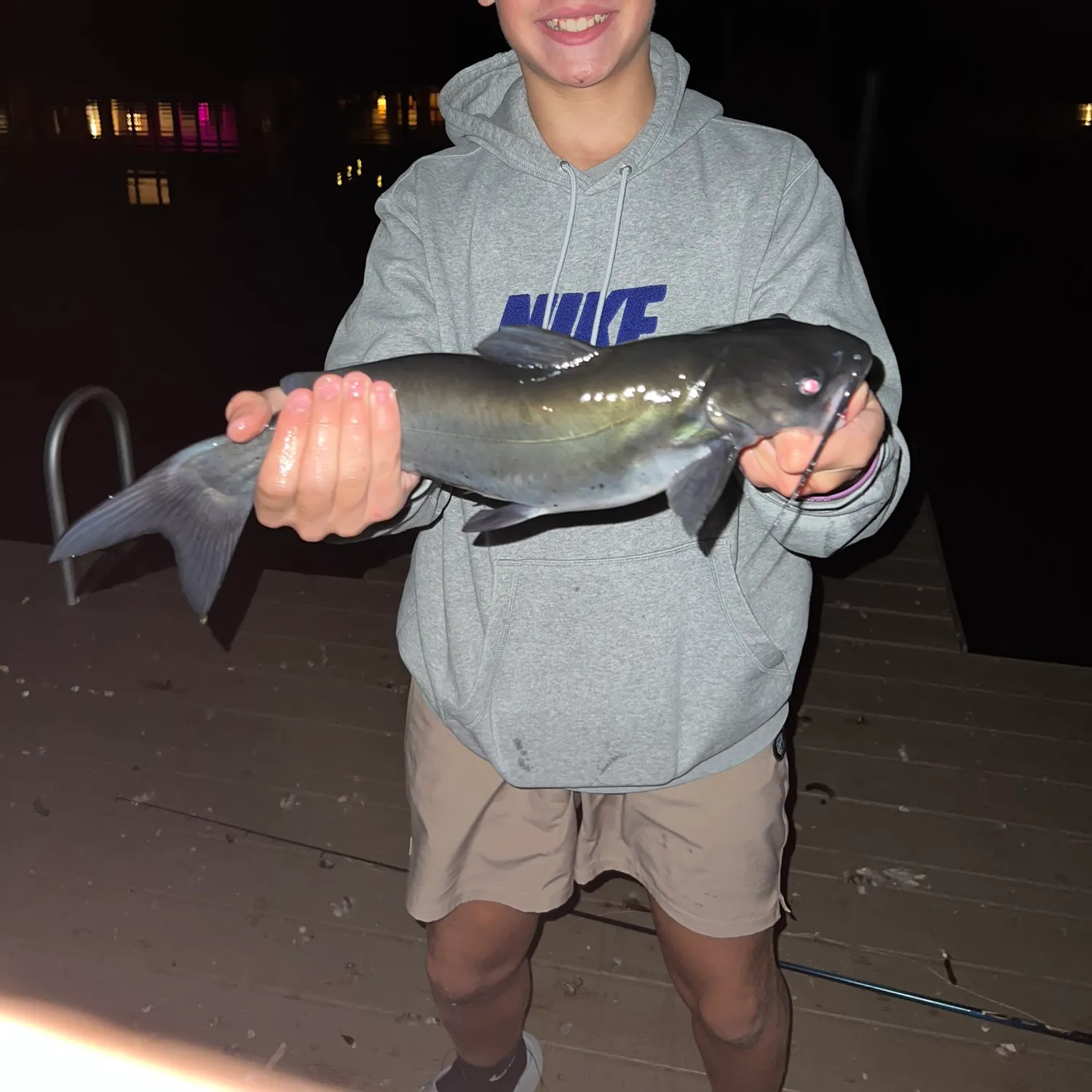 Channel catfish caught on Fishbrain