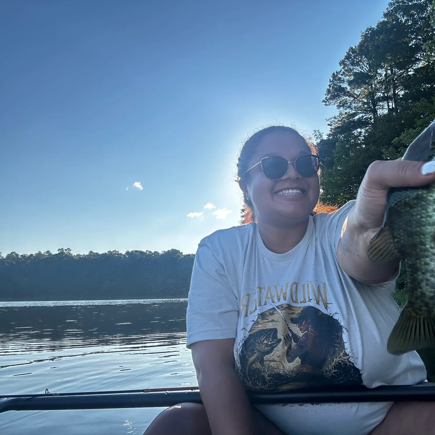 Black crappie caught on Fishbrain