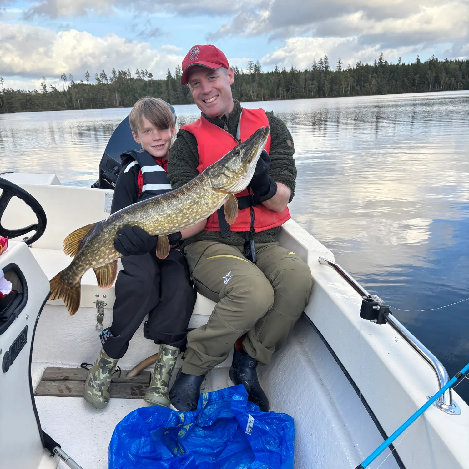 Northern pike caught on Fishbrain