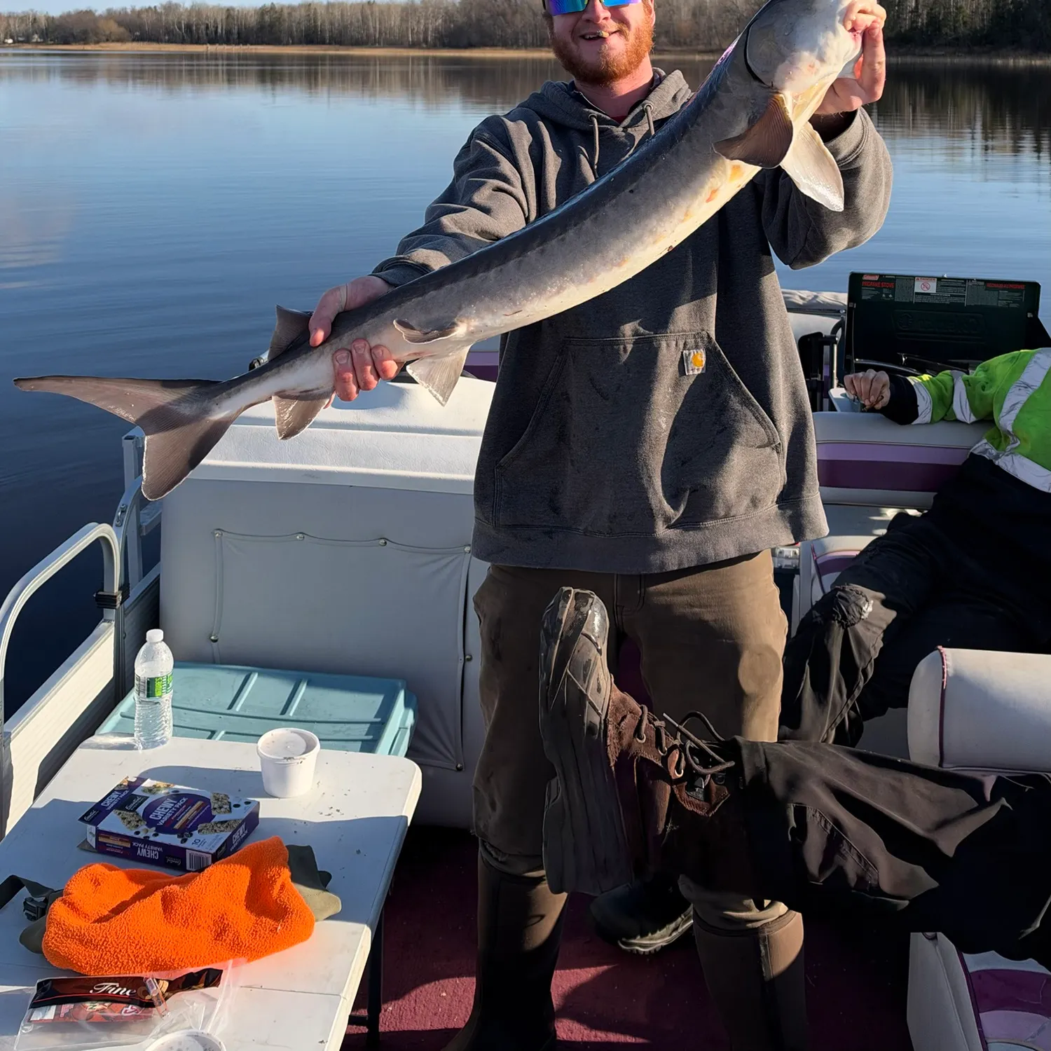 Lake sturgeon caught on Fishbrain