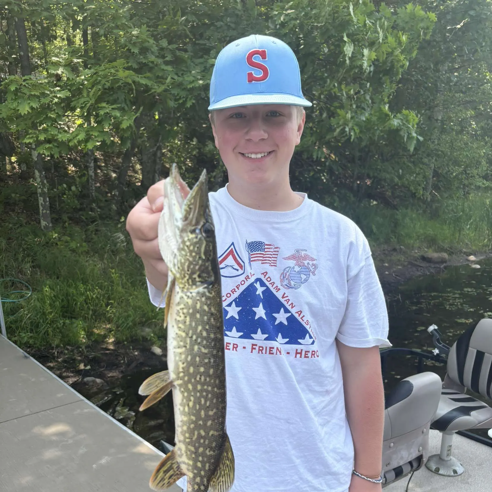 recently logged catches