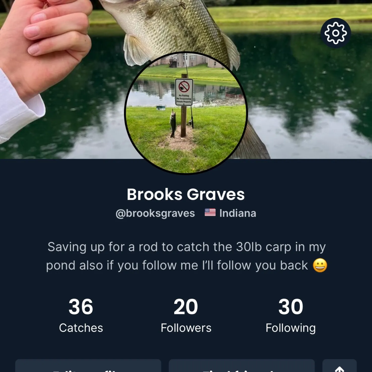 recently logged catches