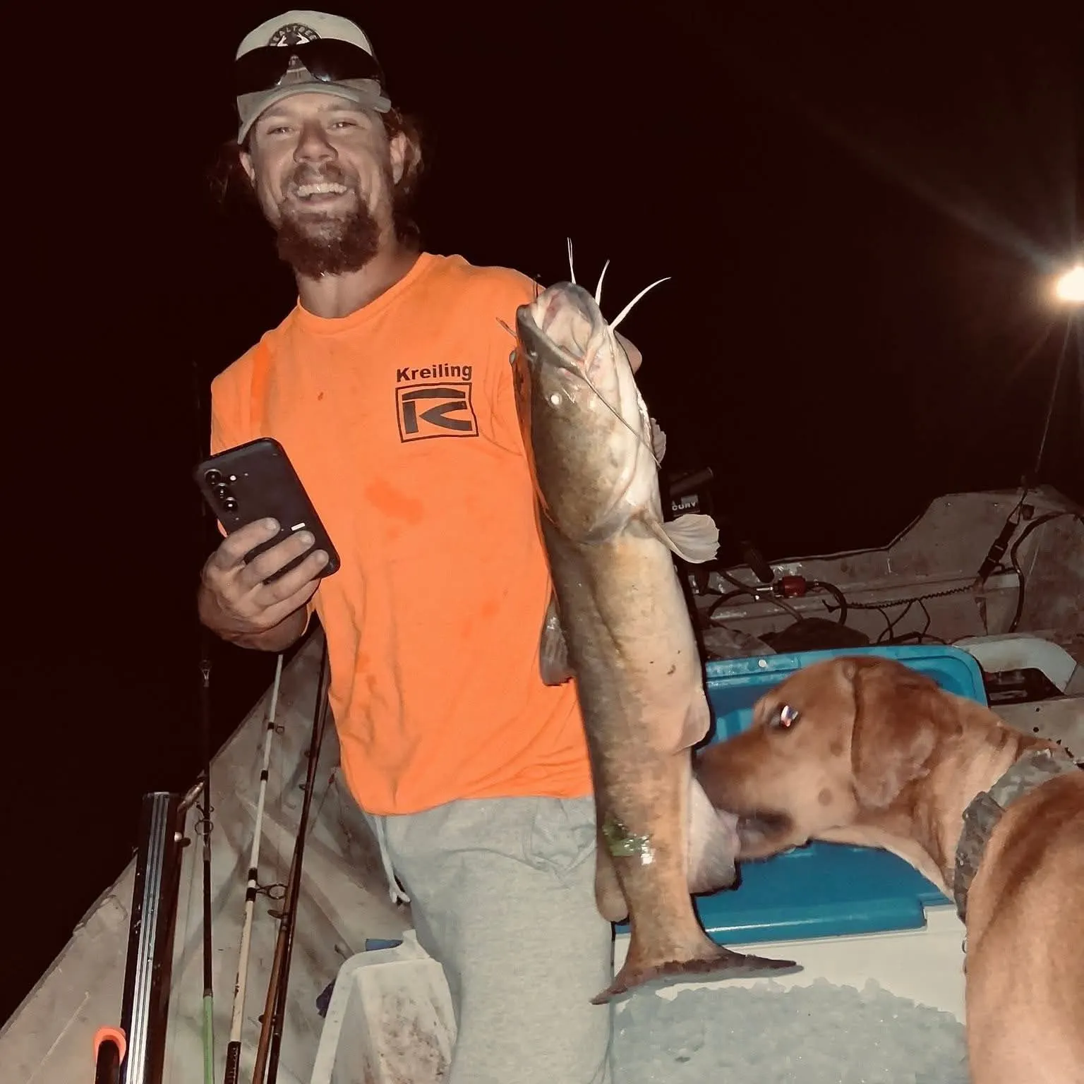 recently logged catches