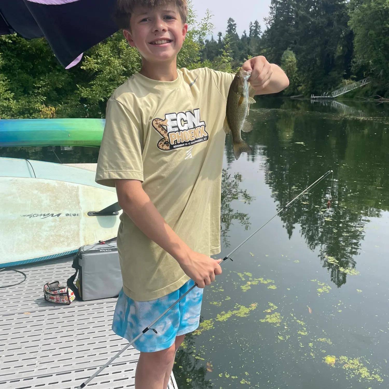 recently logged catches