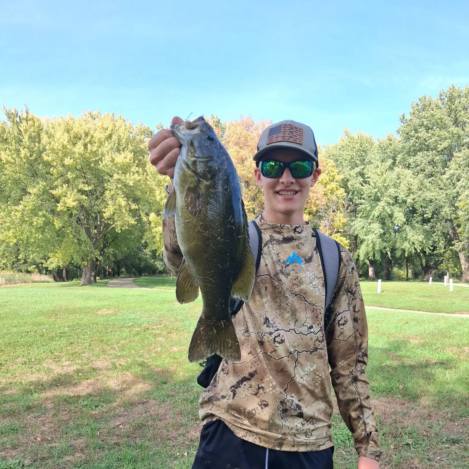 Smallmouth bass caught on Fishbrain