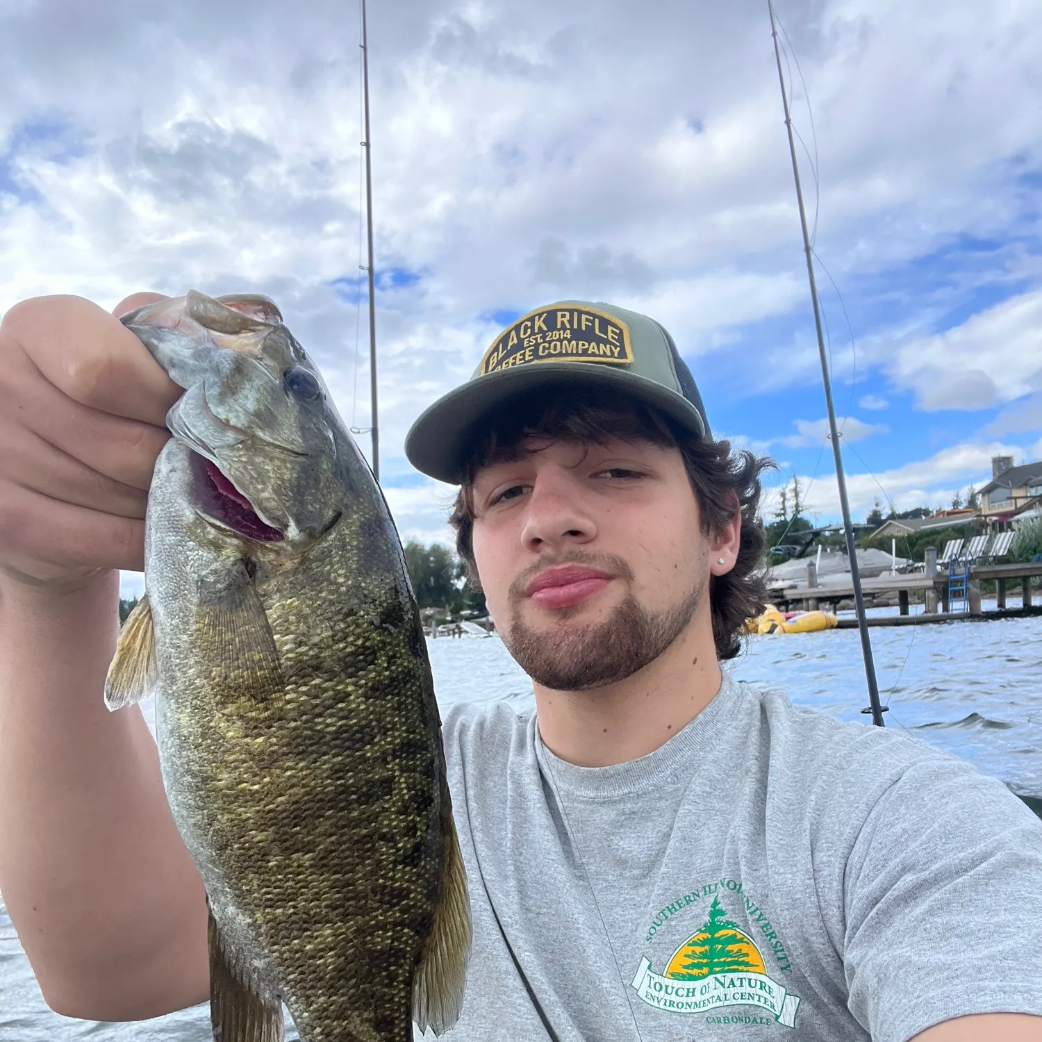 Smallmouth bass caught on Fishbrain