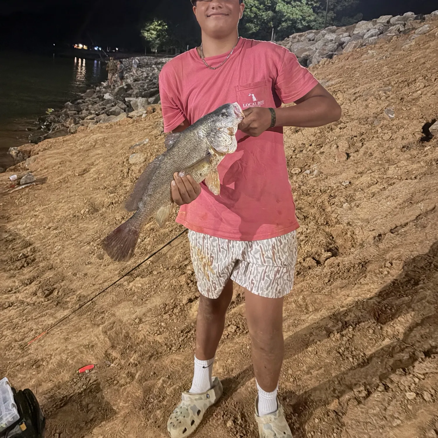 Freshwater drum caught on Fishbrain