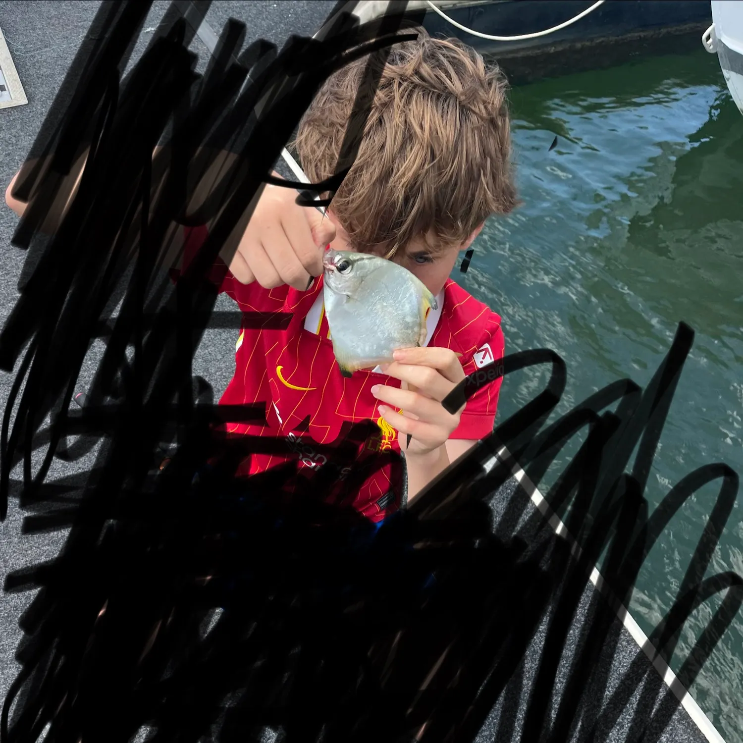 Silver moony caught on Fishbrain