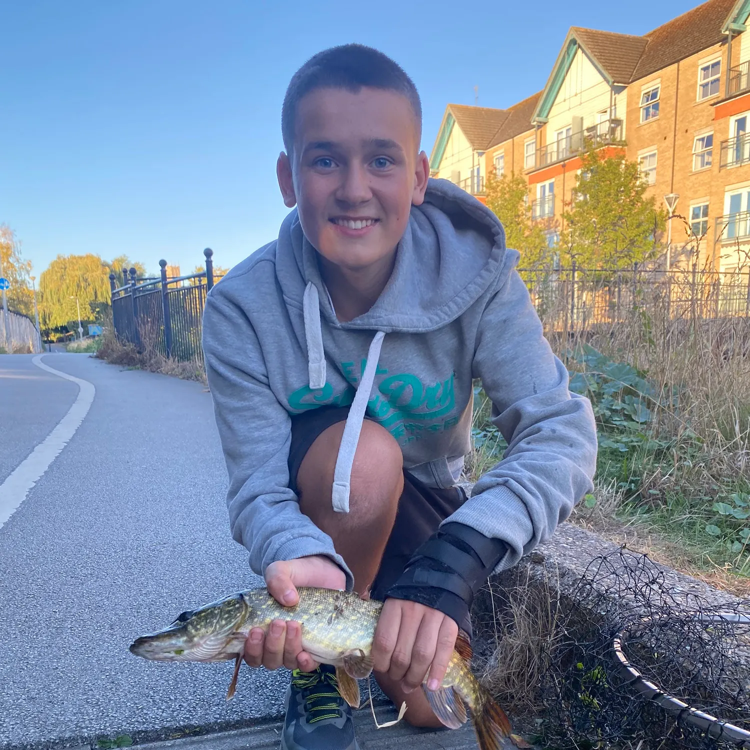 Northern pike caught on Fishbrain