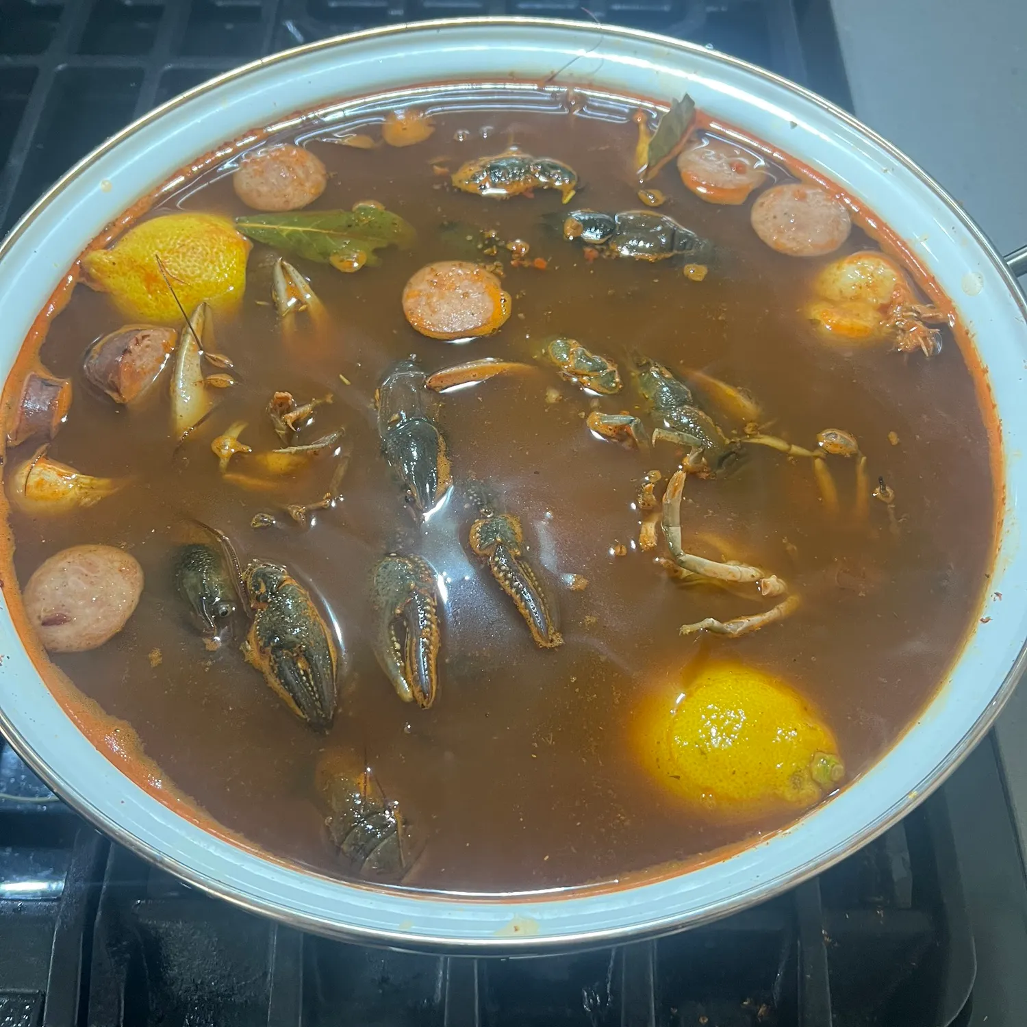 Signal crayfish caught on Fishbrain