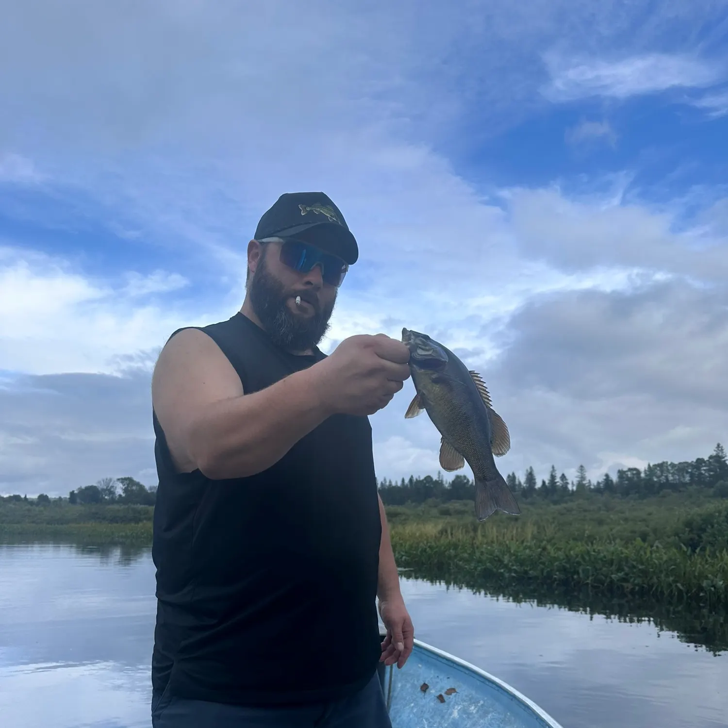 Smallmouth bass caught on Fishbrain