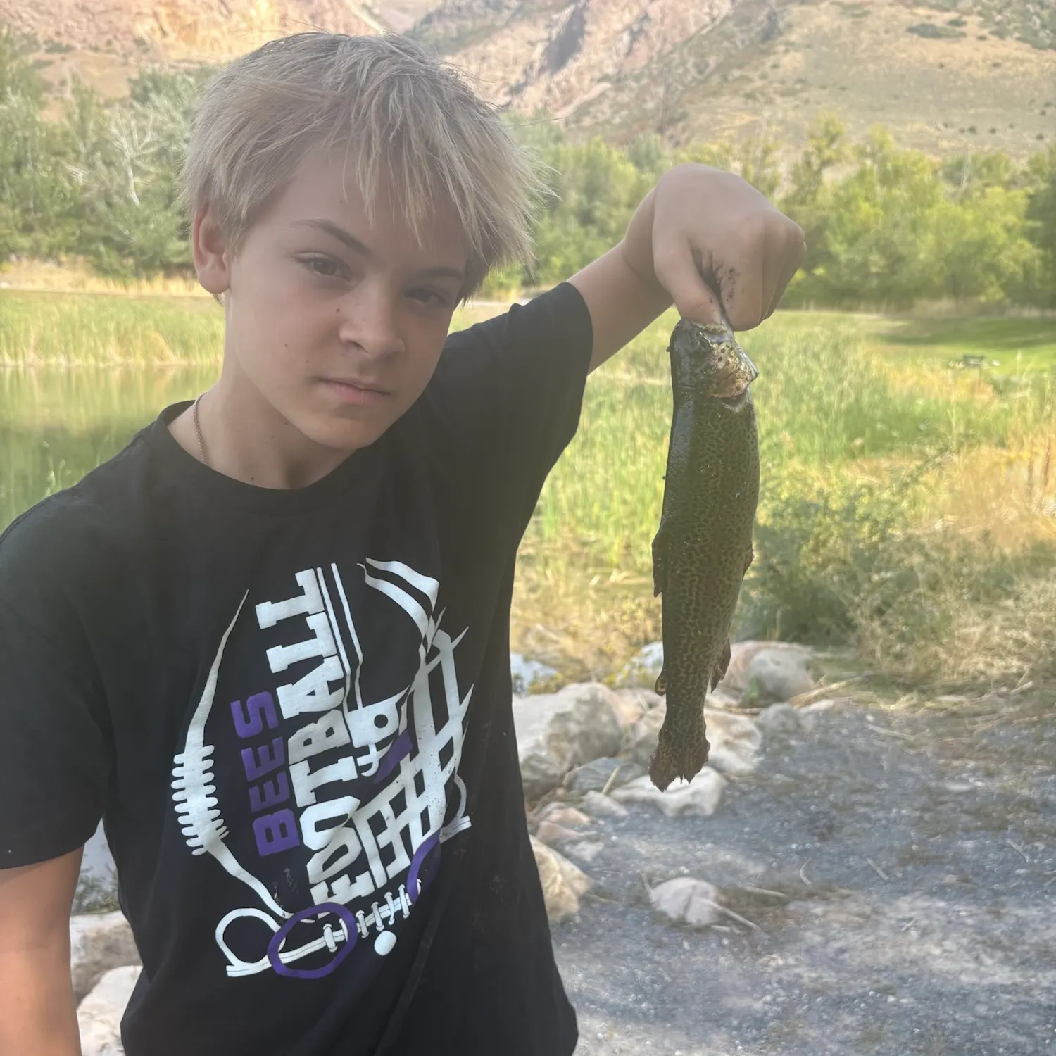 Rainbow trout caught on Fishbrain