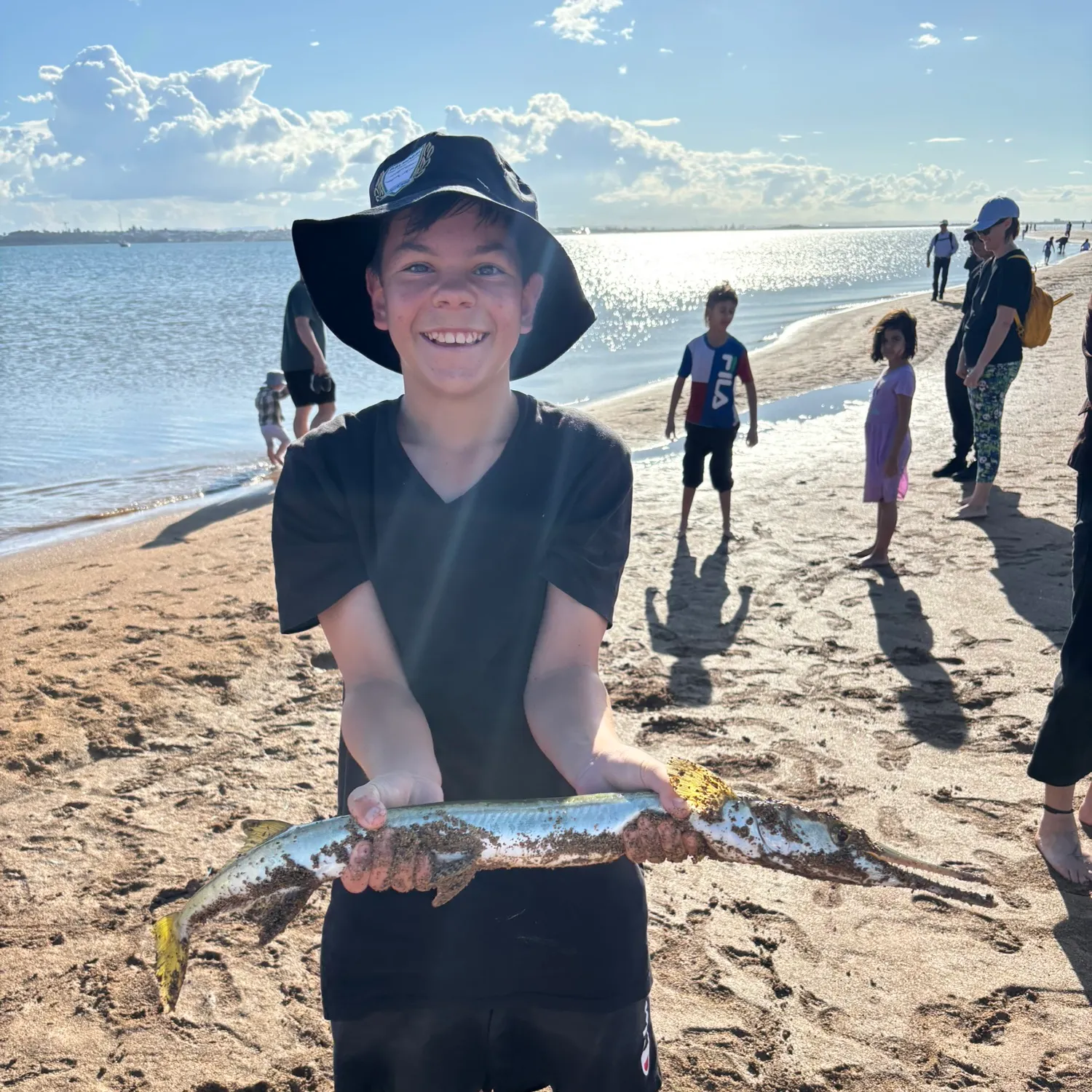 Hound needlefish caught on Fishbrain