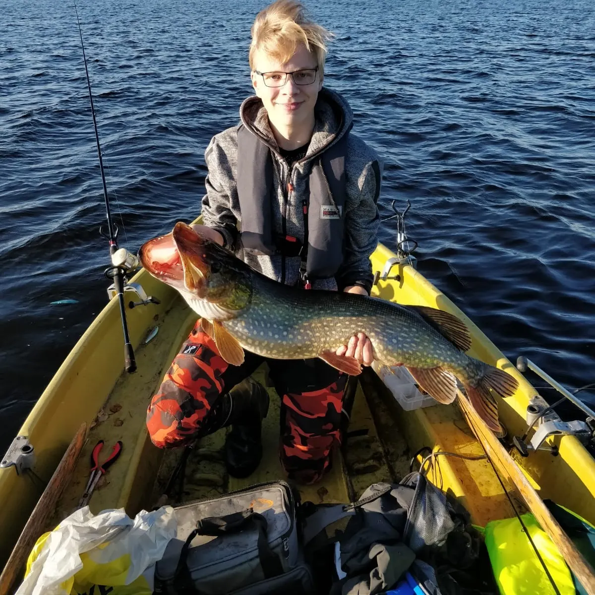 recently logged catches