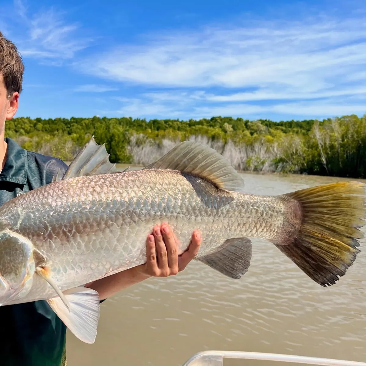 Barramundi caught on Fishbrain