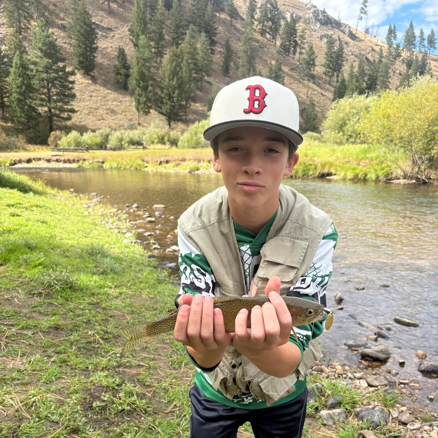 Cutthroat trout caught on Fishbrain