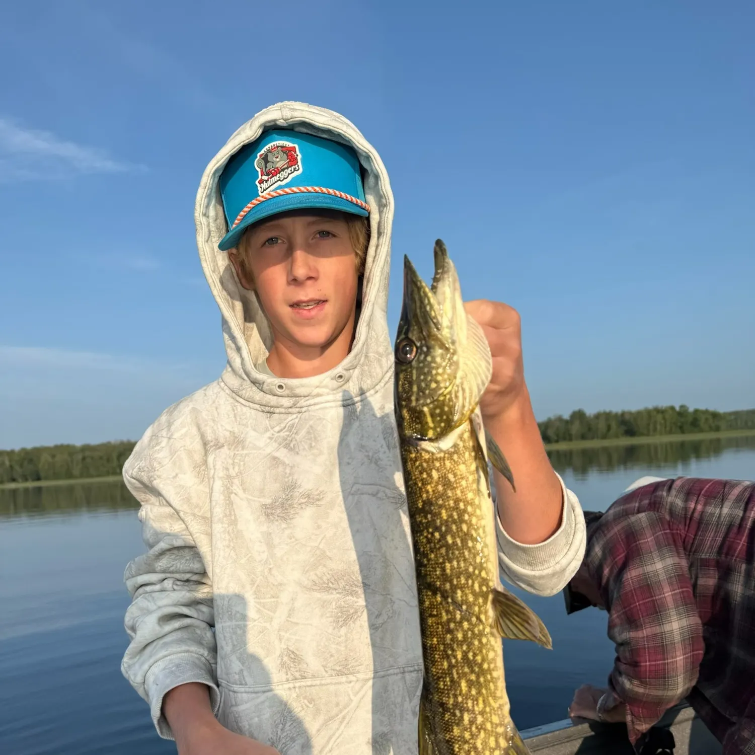 Northern pike caught on Fishbrain