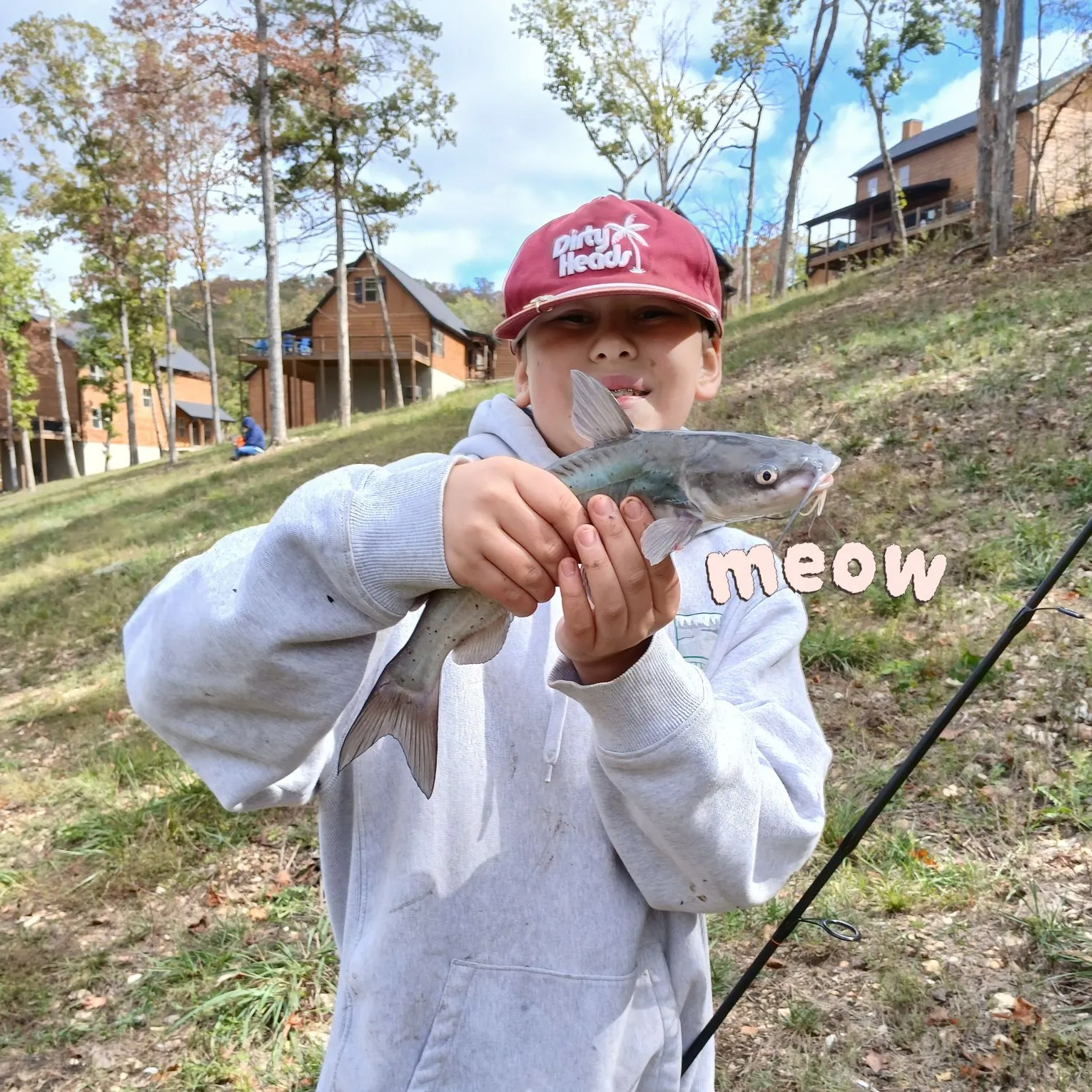 Channel catfish caught on Fishbrain