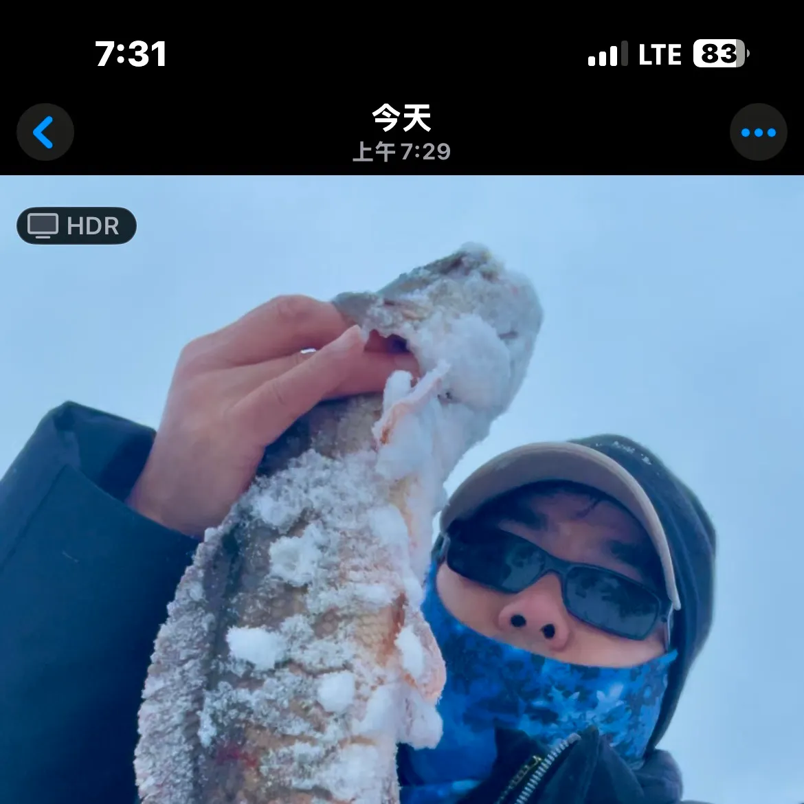 recently logged catches