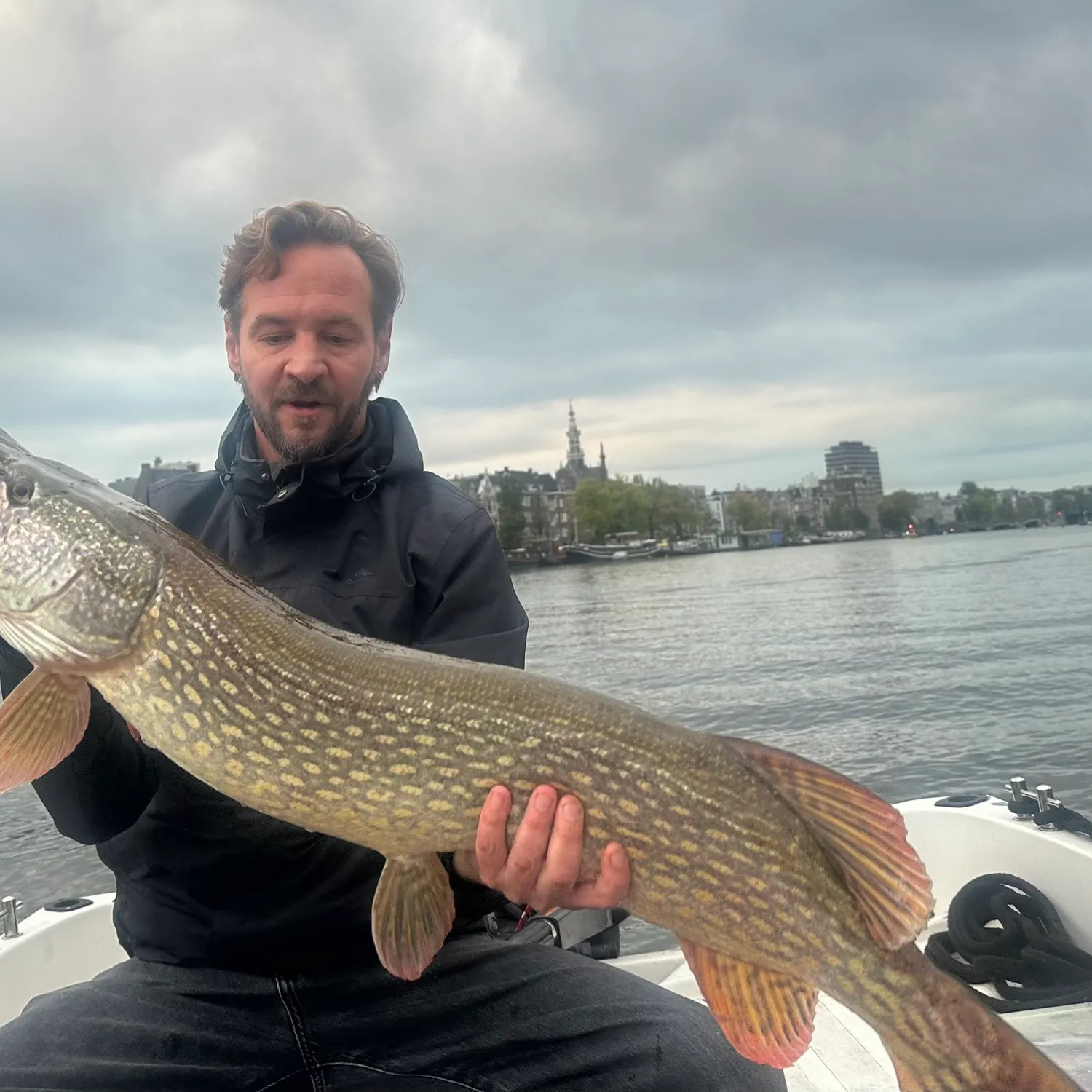 Northern pike caught on Fishbrain