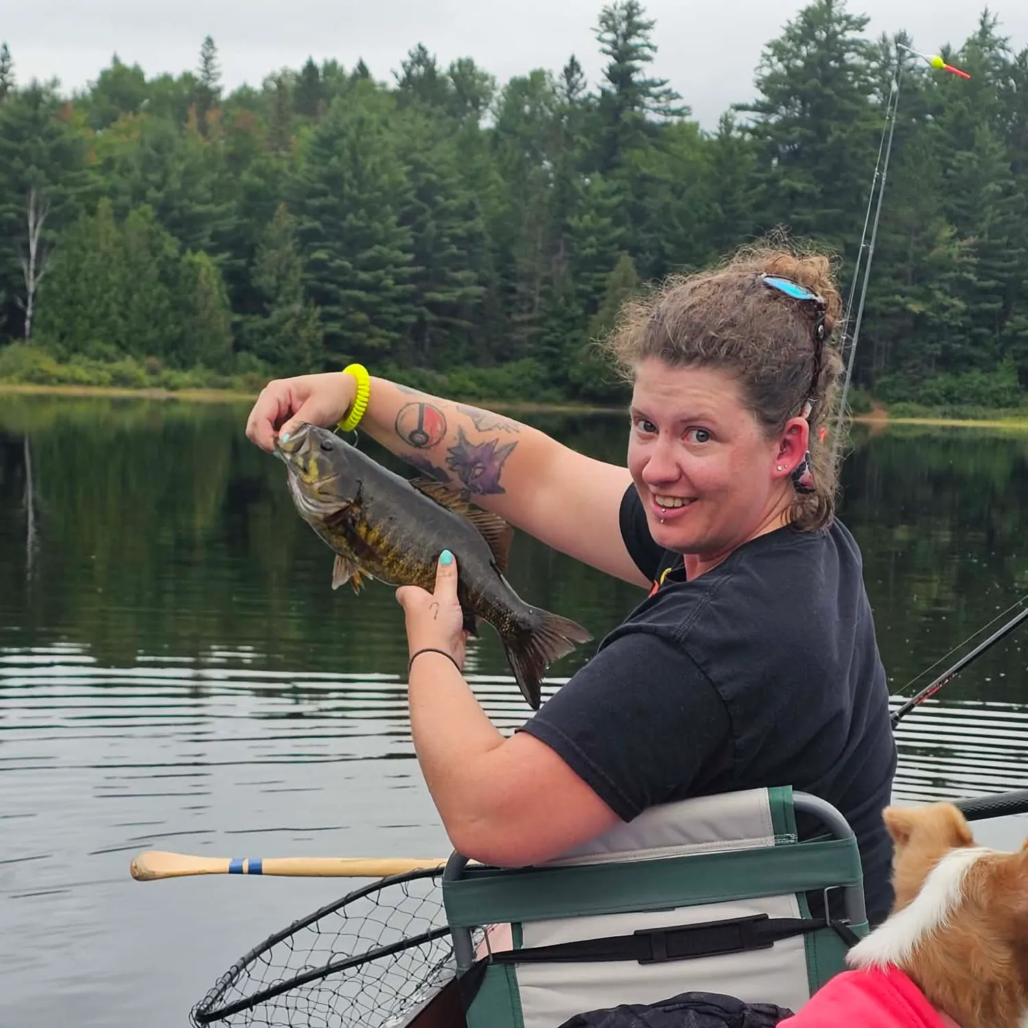 Smallmouth bass caught on Fishbrain