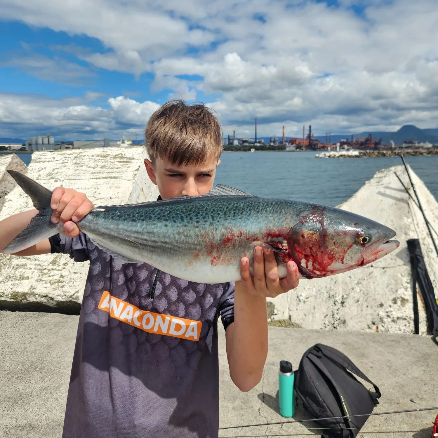 Eastern Australian salmon caught on Fishbrain