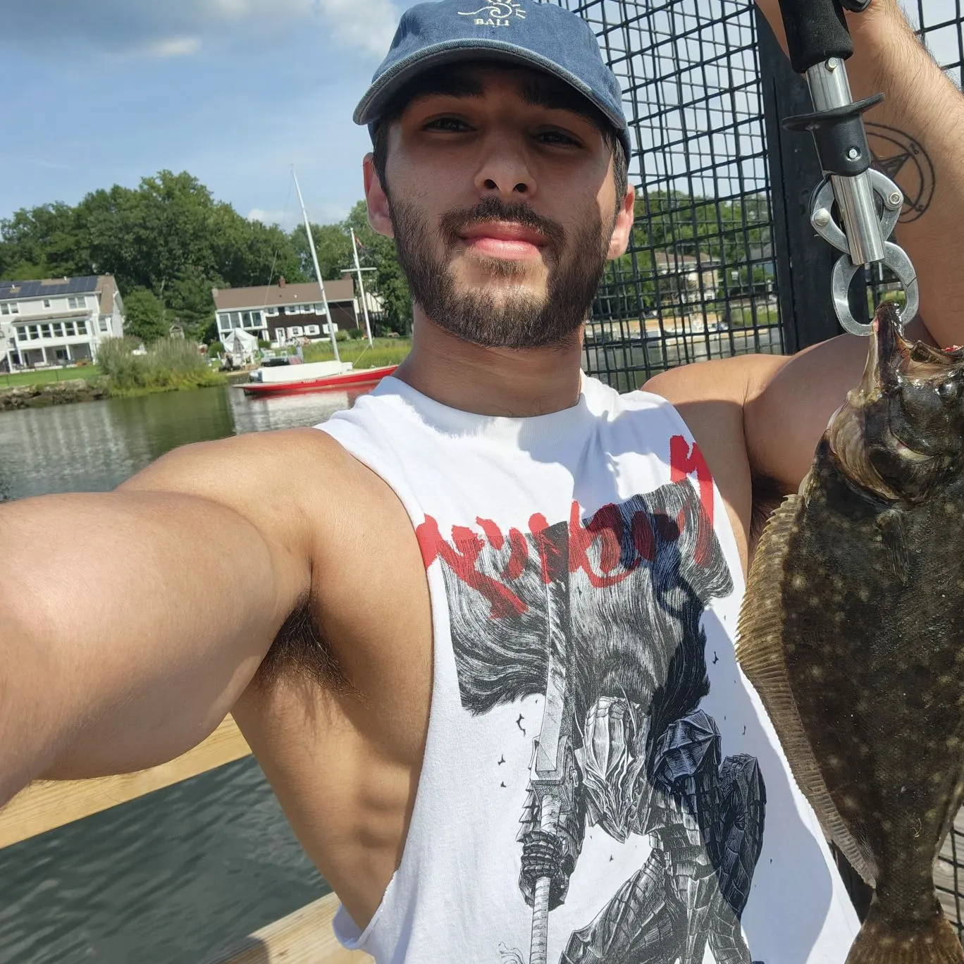 Summer flounder caught on Fishbrain
