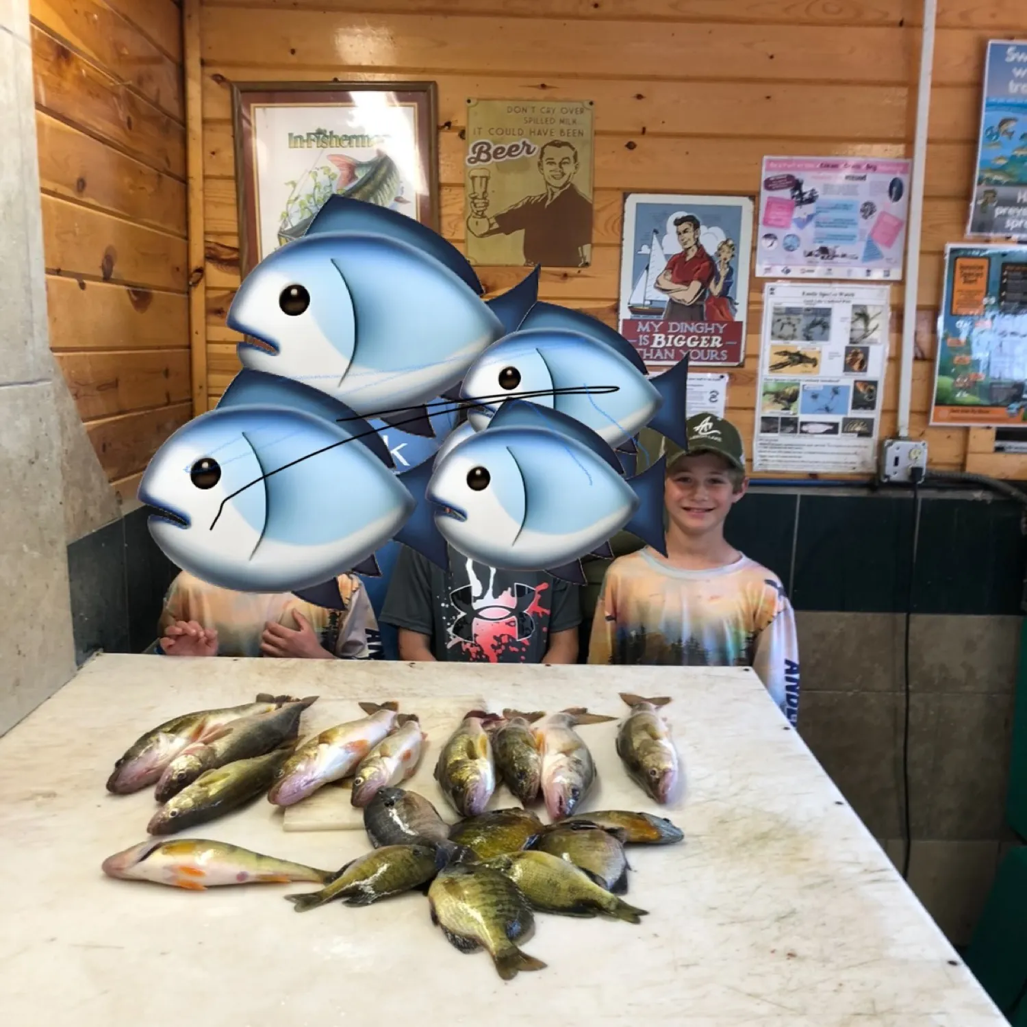 recently logged catches