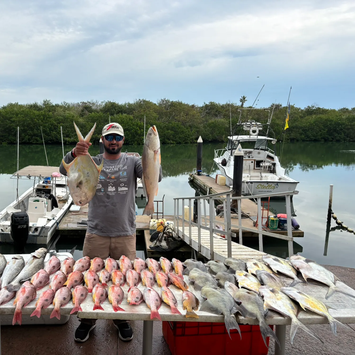 The most recent African pompano catches on Fishbrain