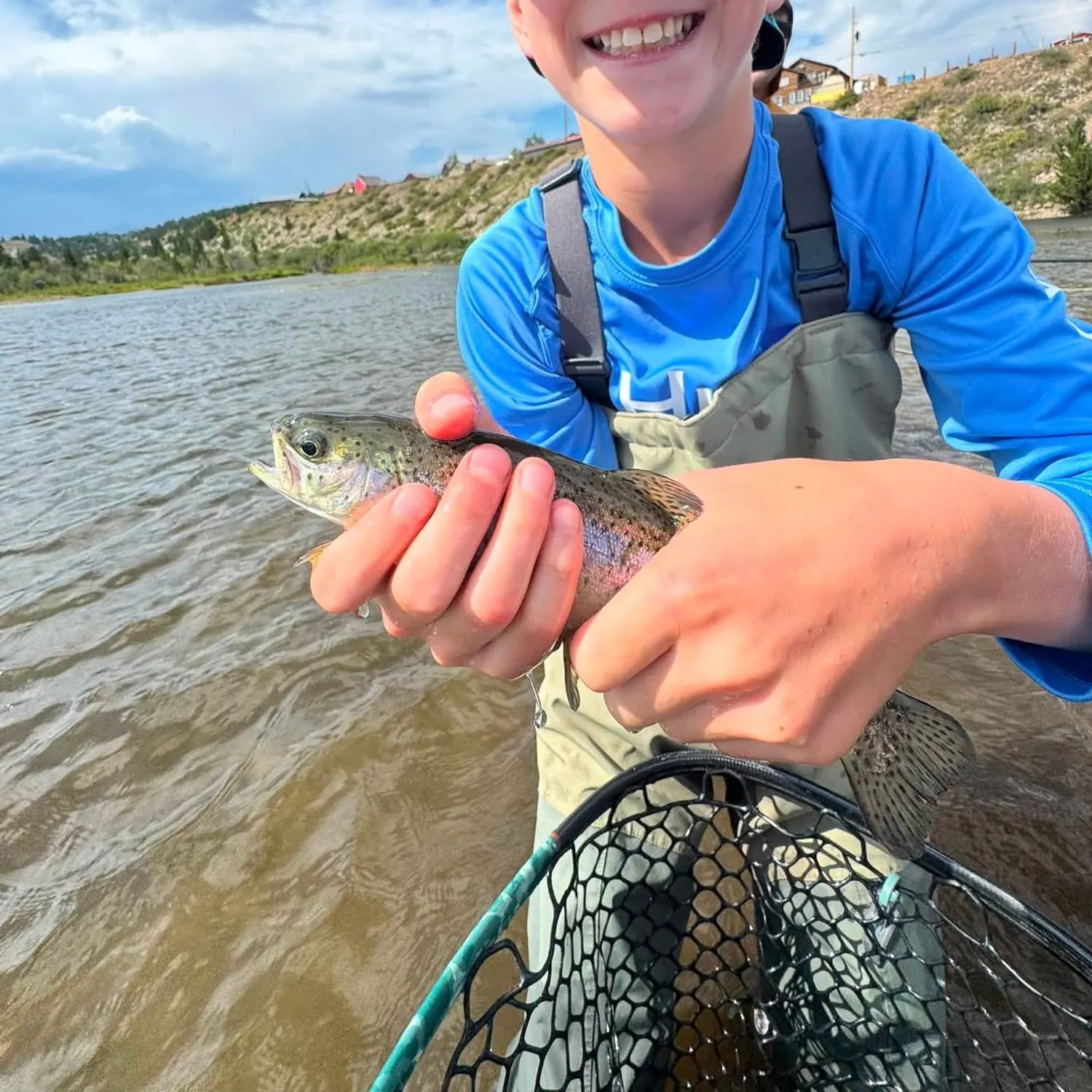 Rainbow trout caught on Fishbrain