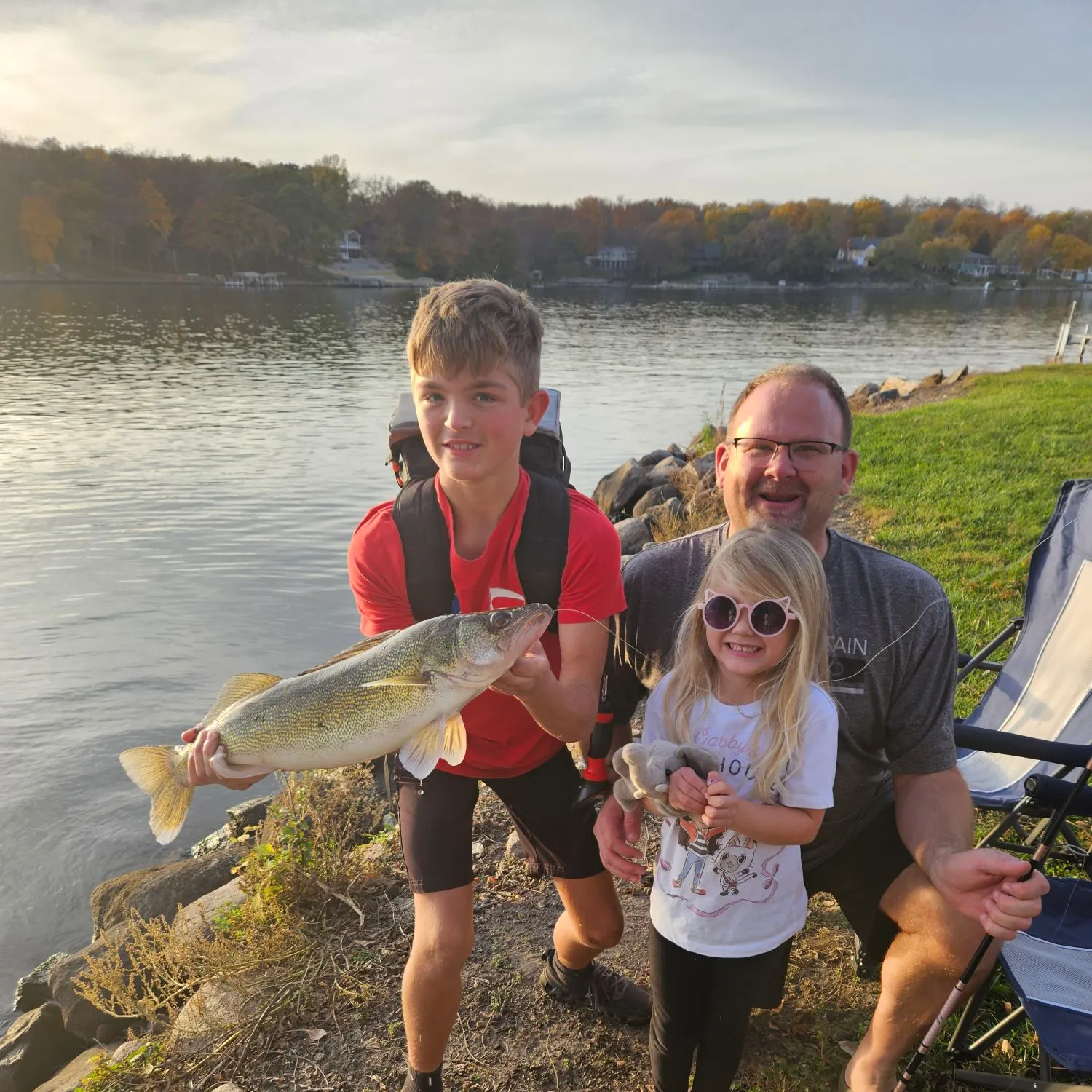 Walleye caught on Fishbrain