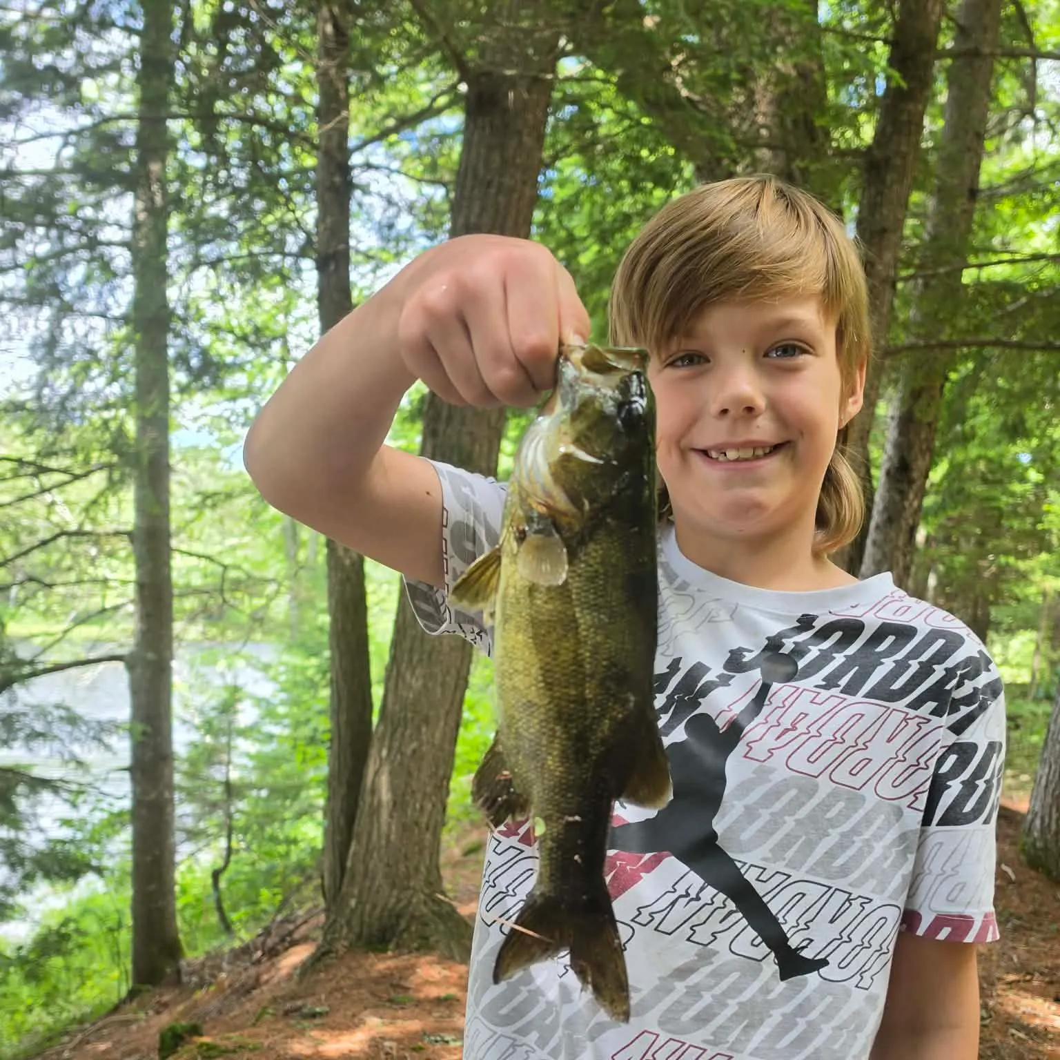 Smallmouth bass caught on Fishbrain