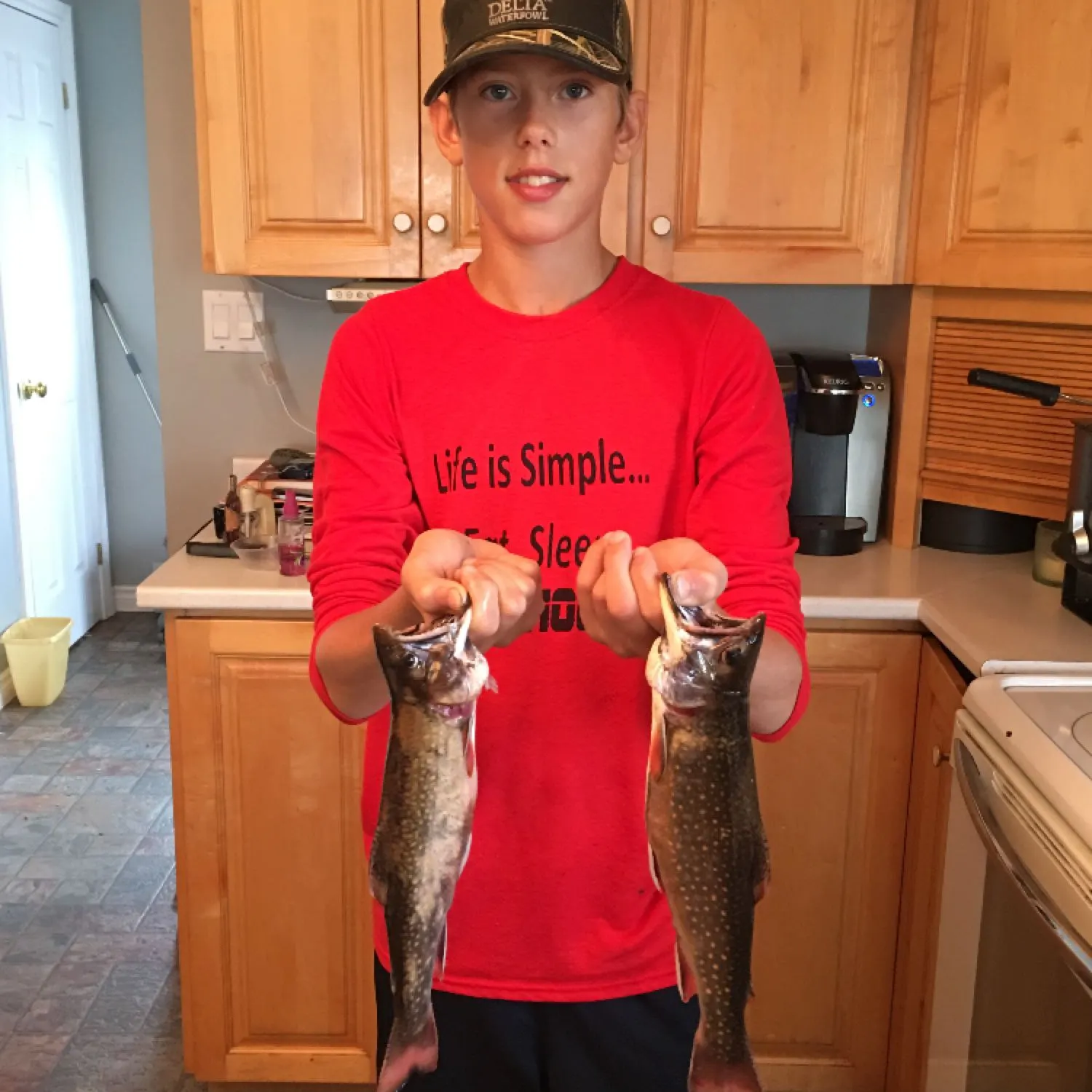 recently logged catches