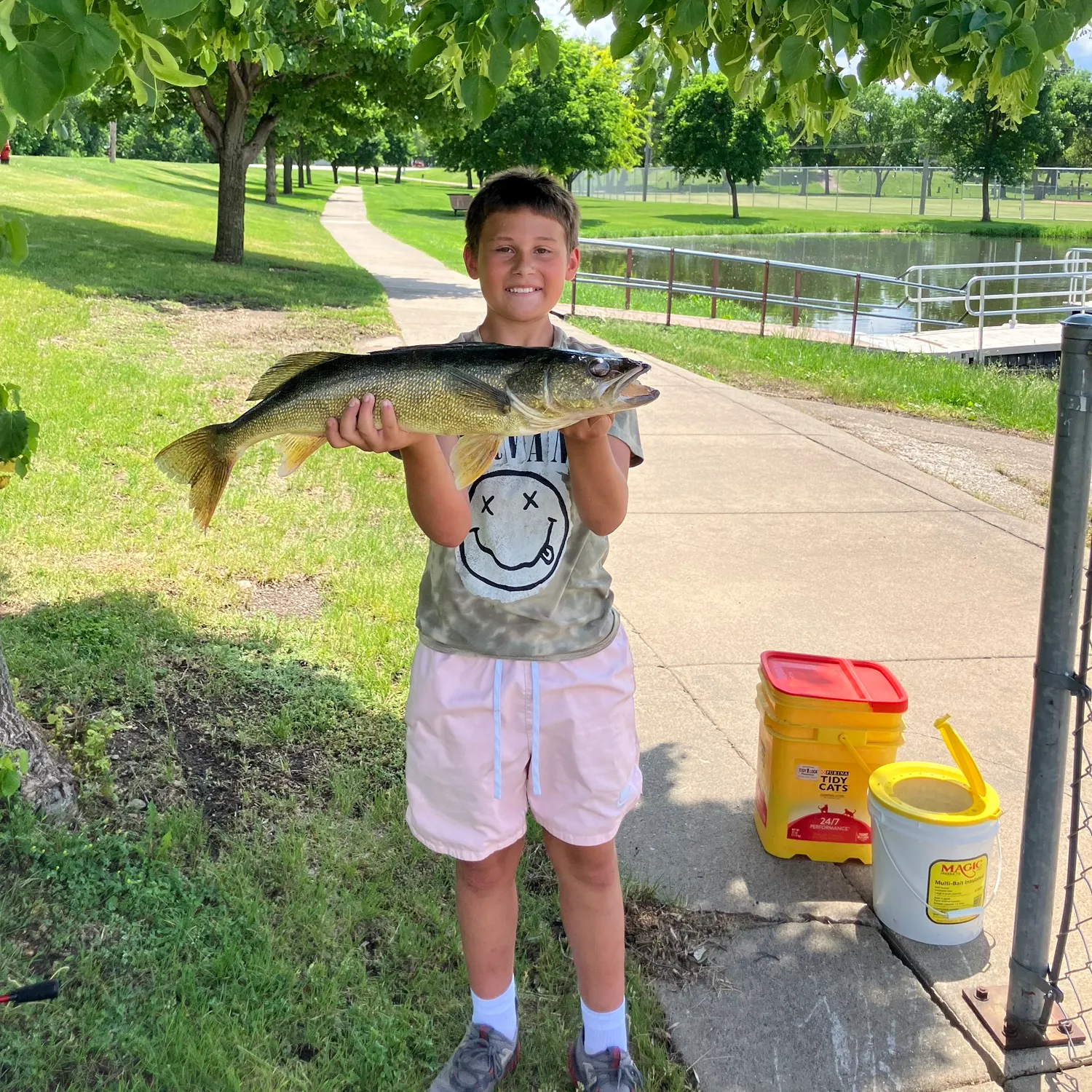 recently logged catches