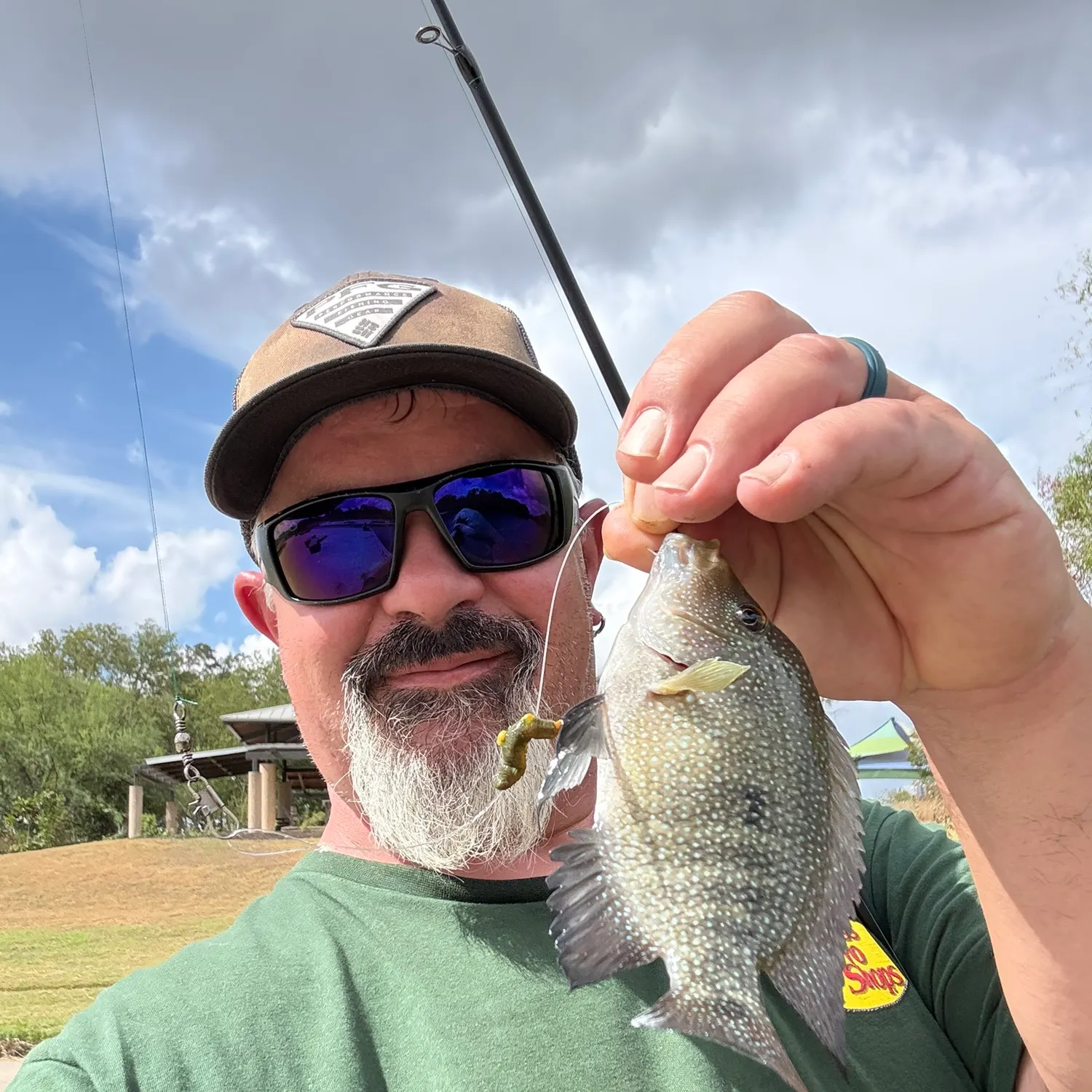 Rio Grande cichlid caught on Fishbrain