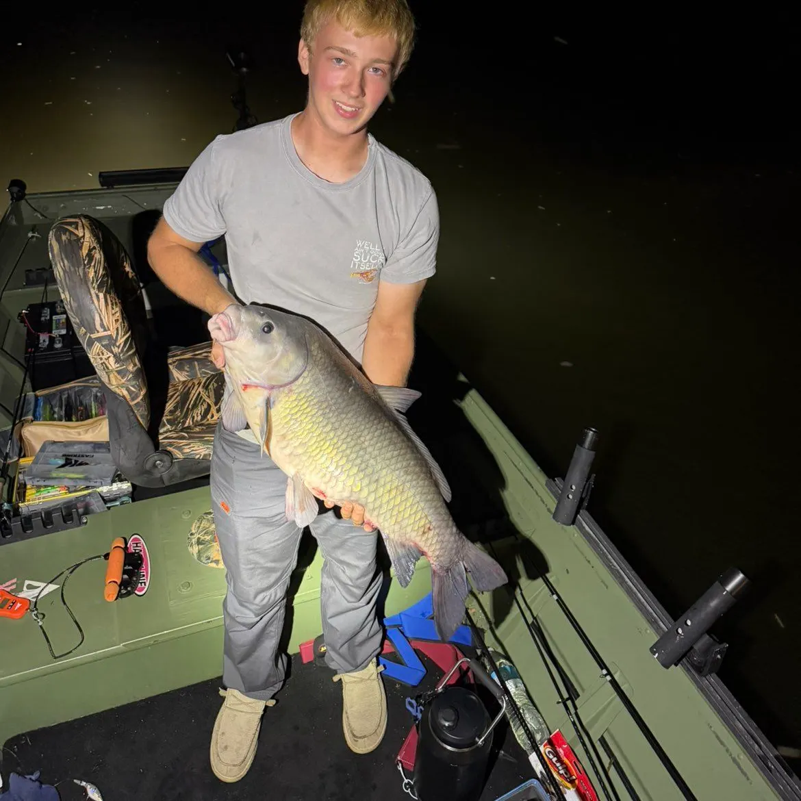 Smallmouth buffalo caught on Fishbrain