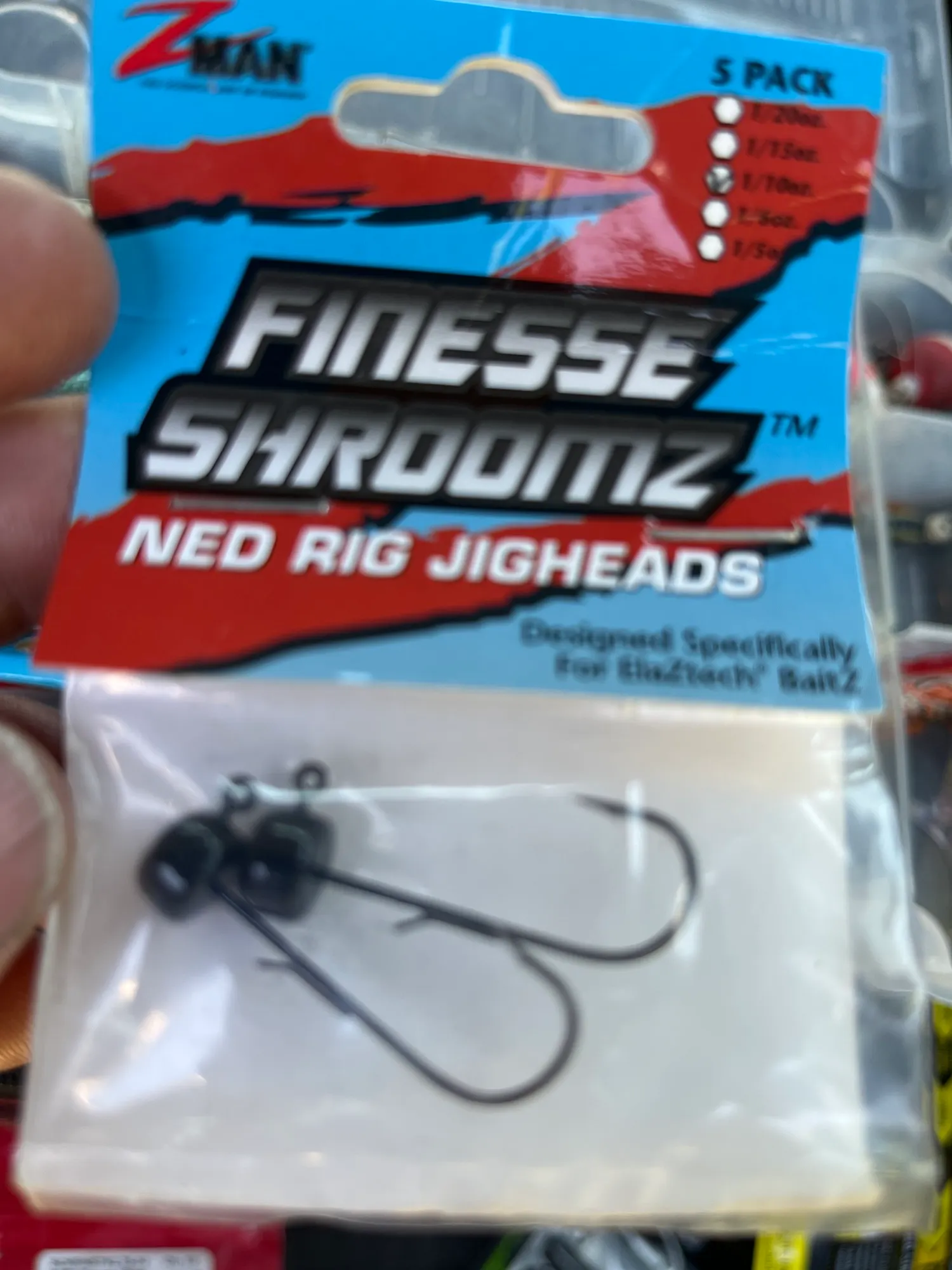 Finesse Shroomz Ned Rig Jighead