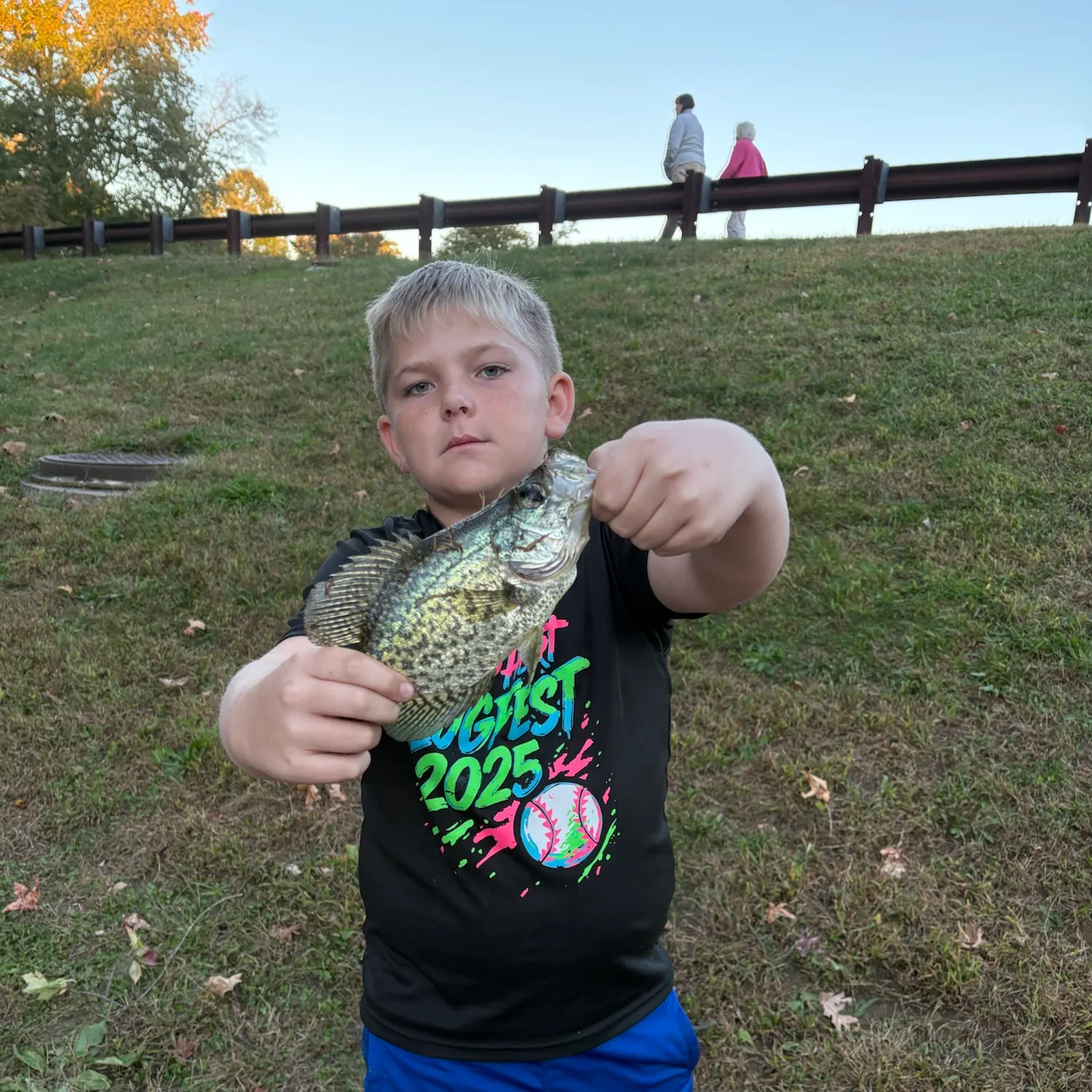 Black crappie caught on Fishbrain