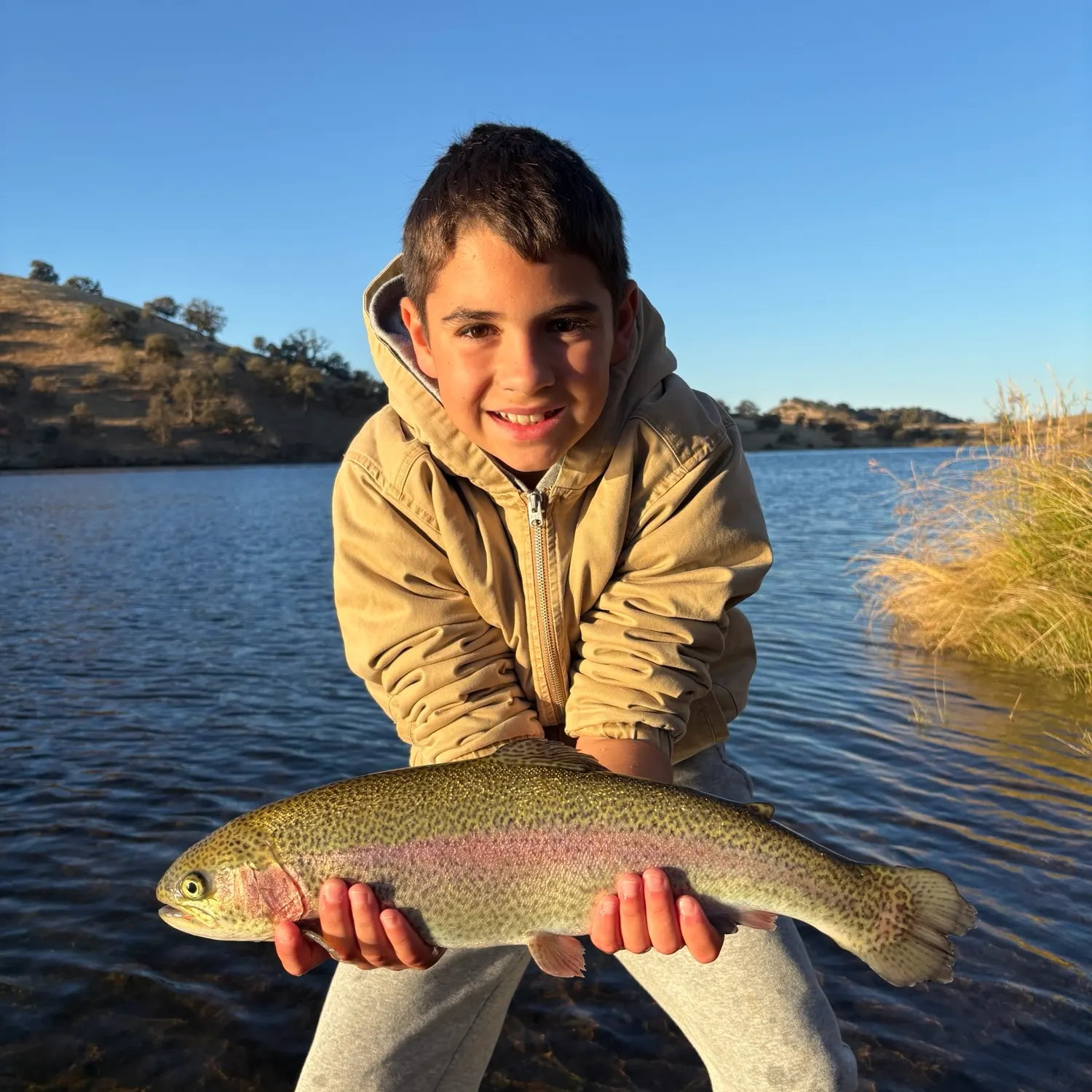 Rainbow trout caught on Fishbrain