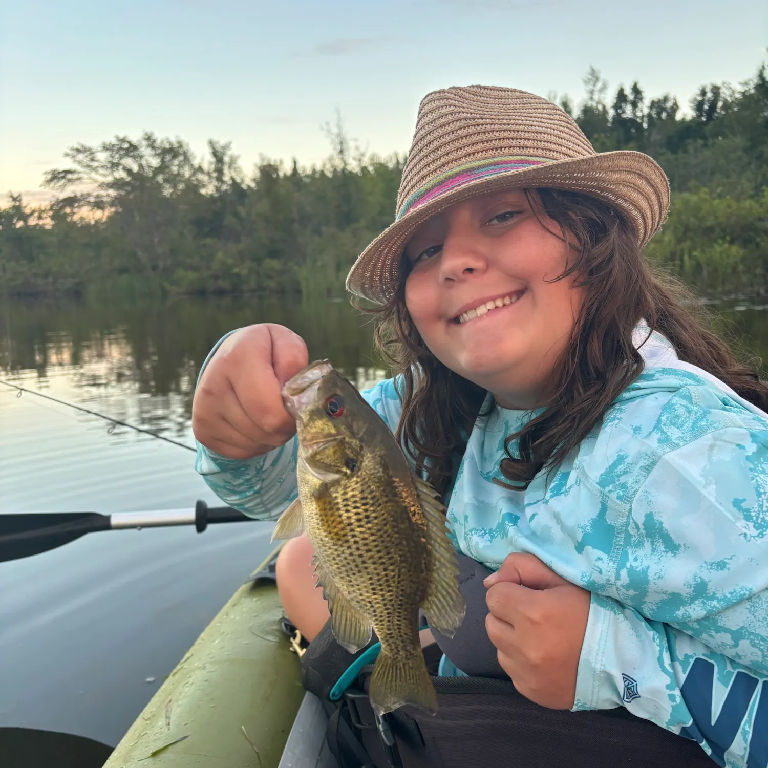 Rock bass caught on Fishbrain