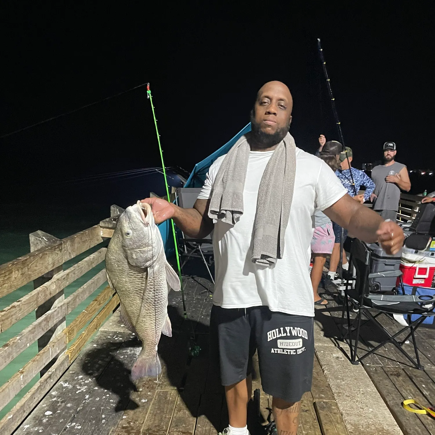 Black drum caught on Fishbrain