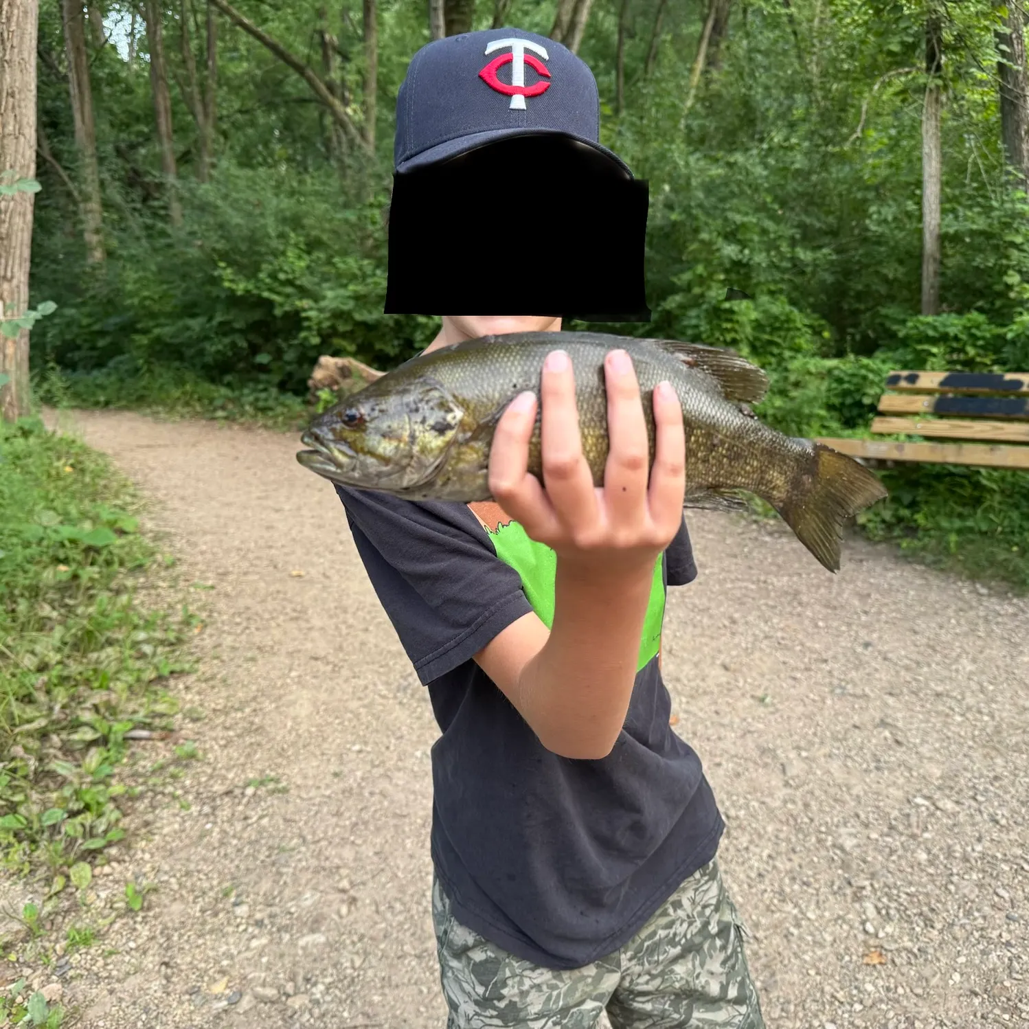 Smallmouth bass caught on Fishbrain